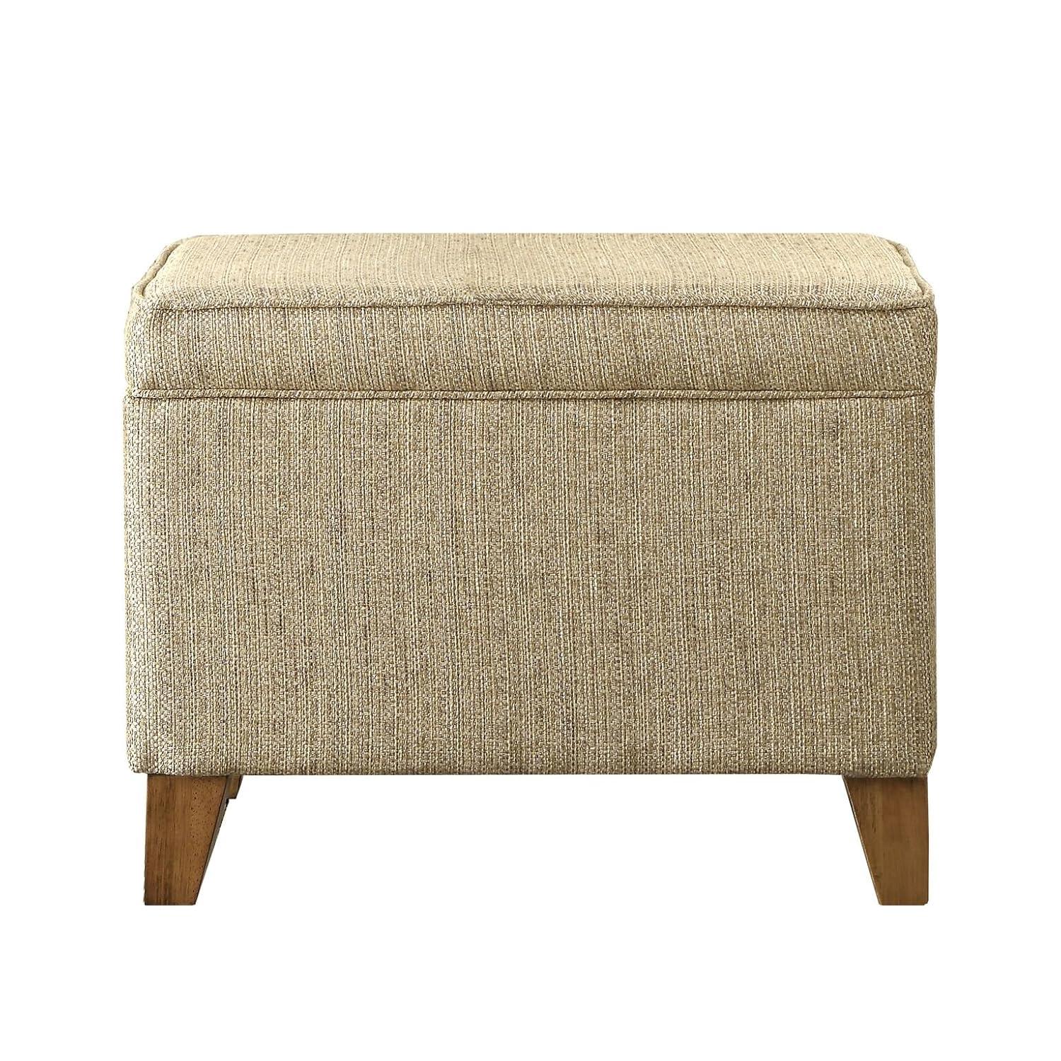 Storage Ottoman Brown - HomePop