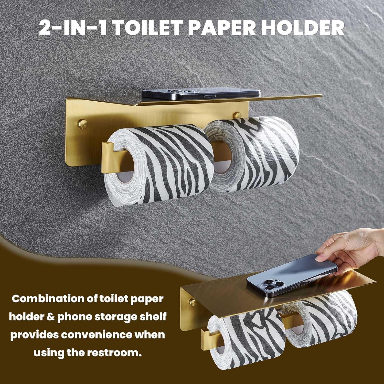 Wall Mounted Toilet Paper Holder