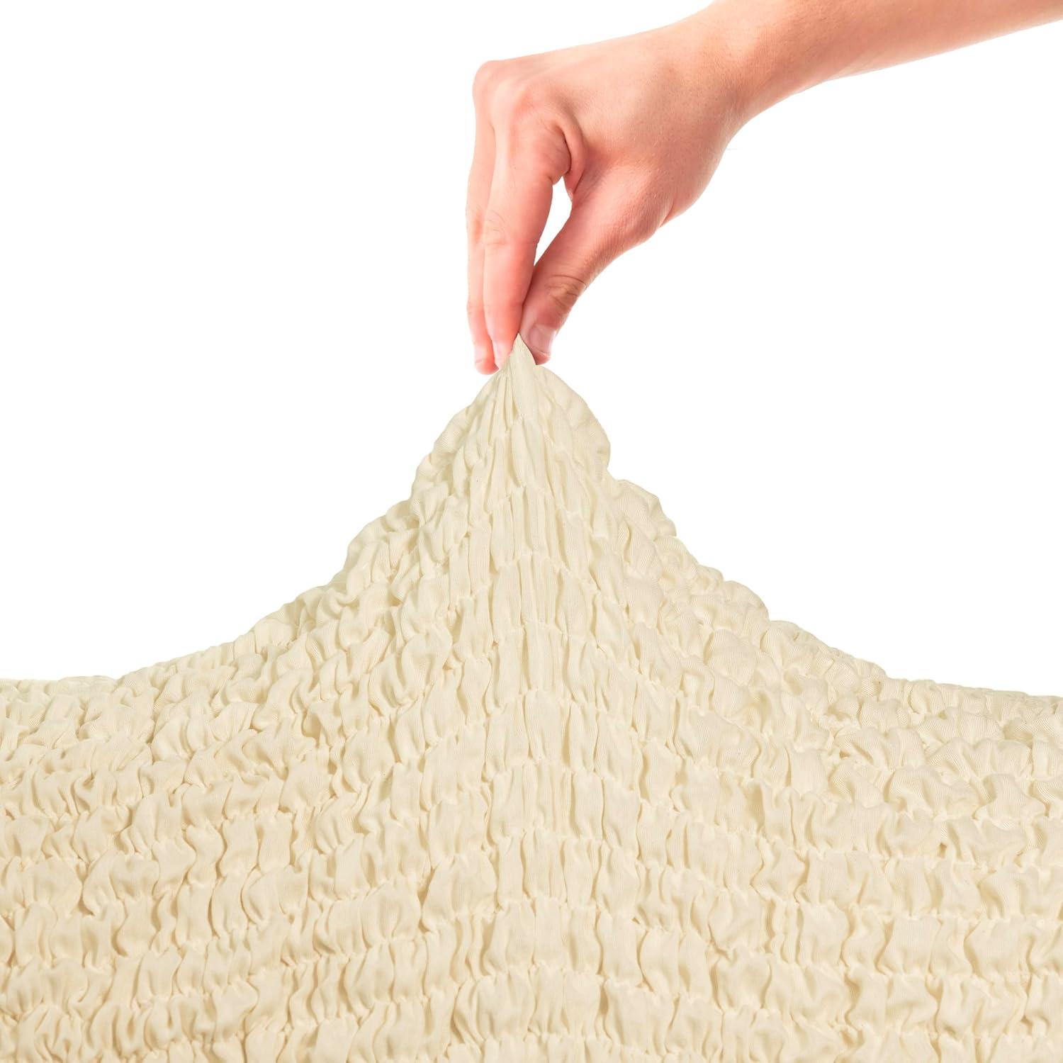 Stretchy Slipcover for Loveseat Sofa - Italian Style & Premium Quality - Mille Righe Collection