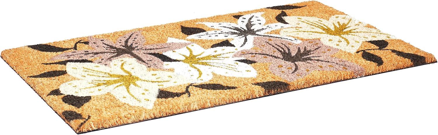 Calloway Mills 107211729 Lovely Lilies Doormat 17" x 29"