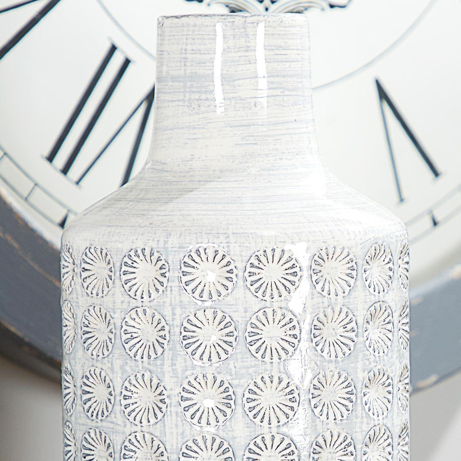 Porcelain Ceramic Floral Decorative Vase