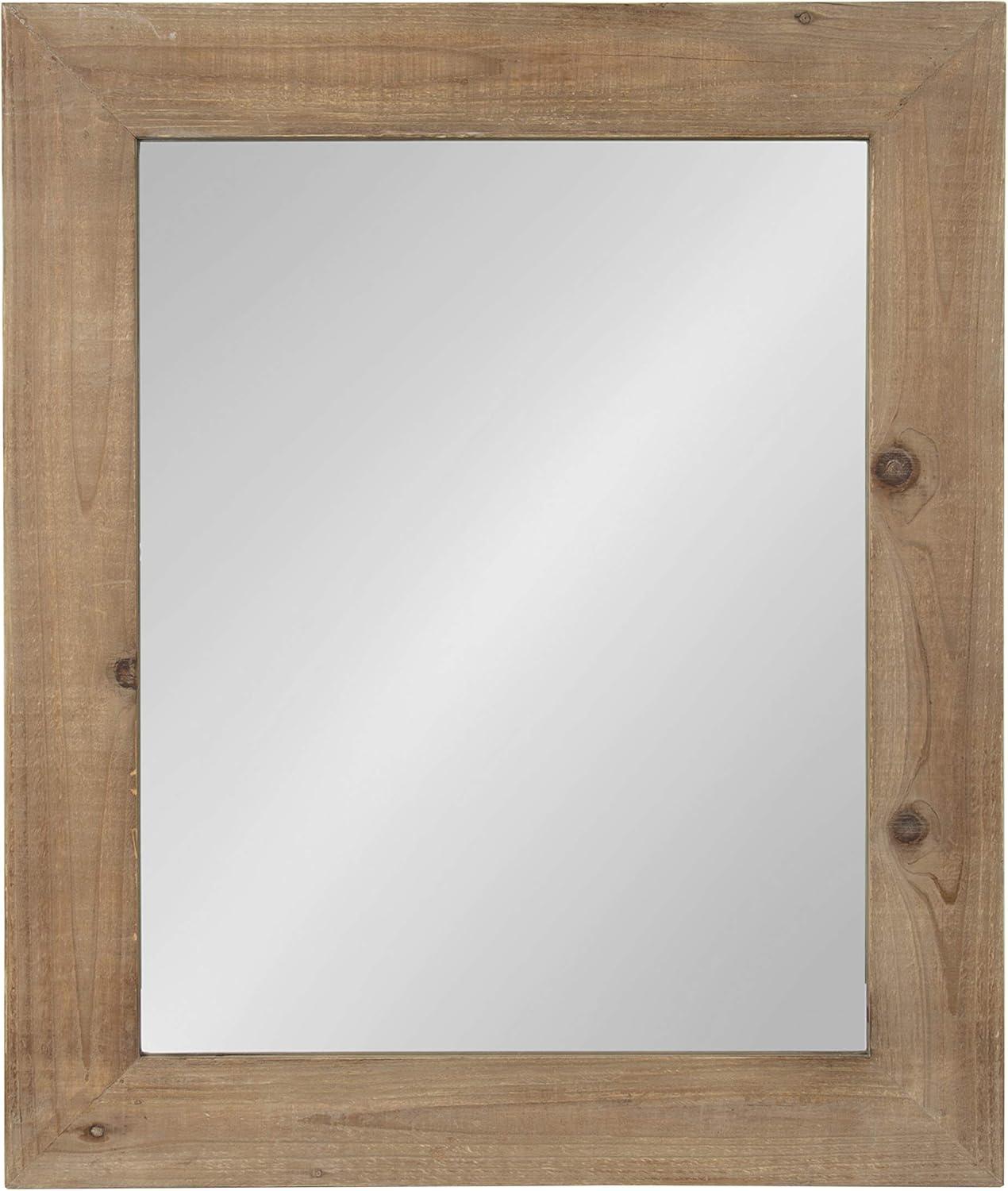 30" x 36" Garvey Wood Framed Wall Mirror - Kate and Laurel