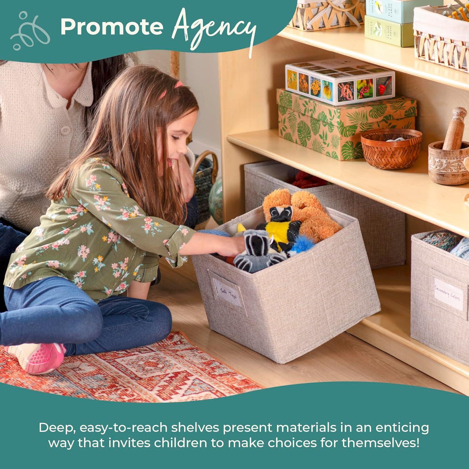 Guidecraft EdQ Essentials 3-Shelf Open Storage & Reviews | Wayfair