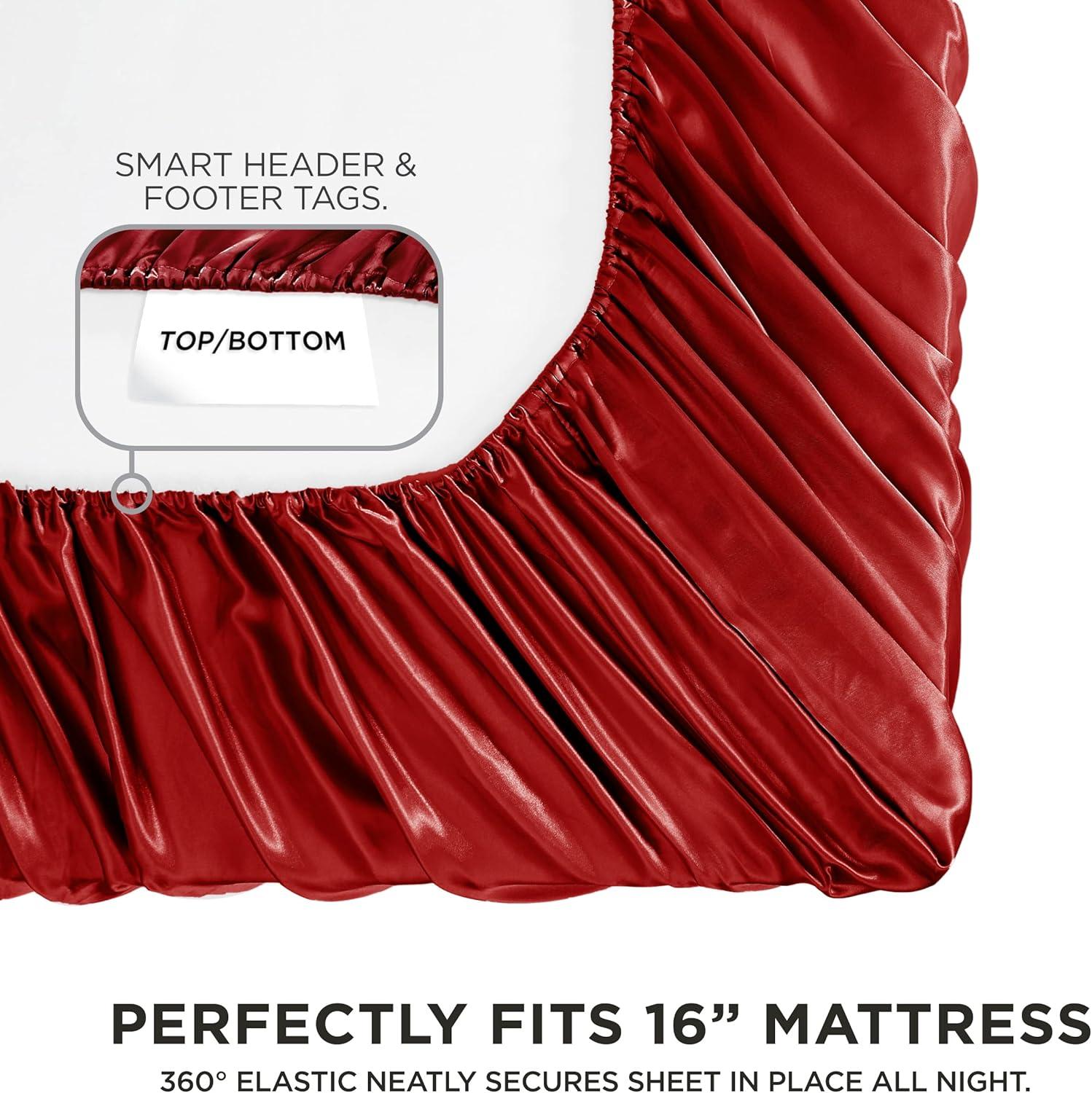 Juicy Couture Premium Silky Satin Sheet Sets