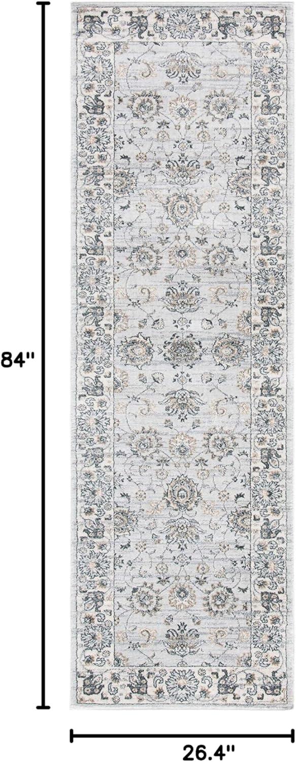 SAFAVIEH Isabella ISA940G Light Grey / Cream Rug