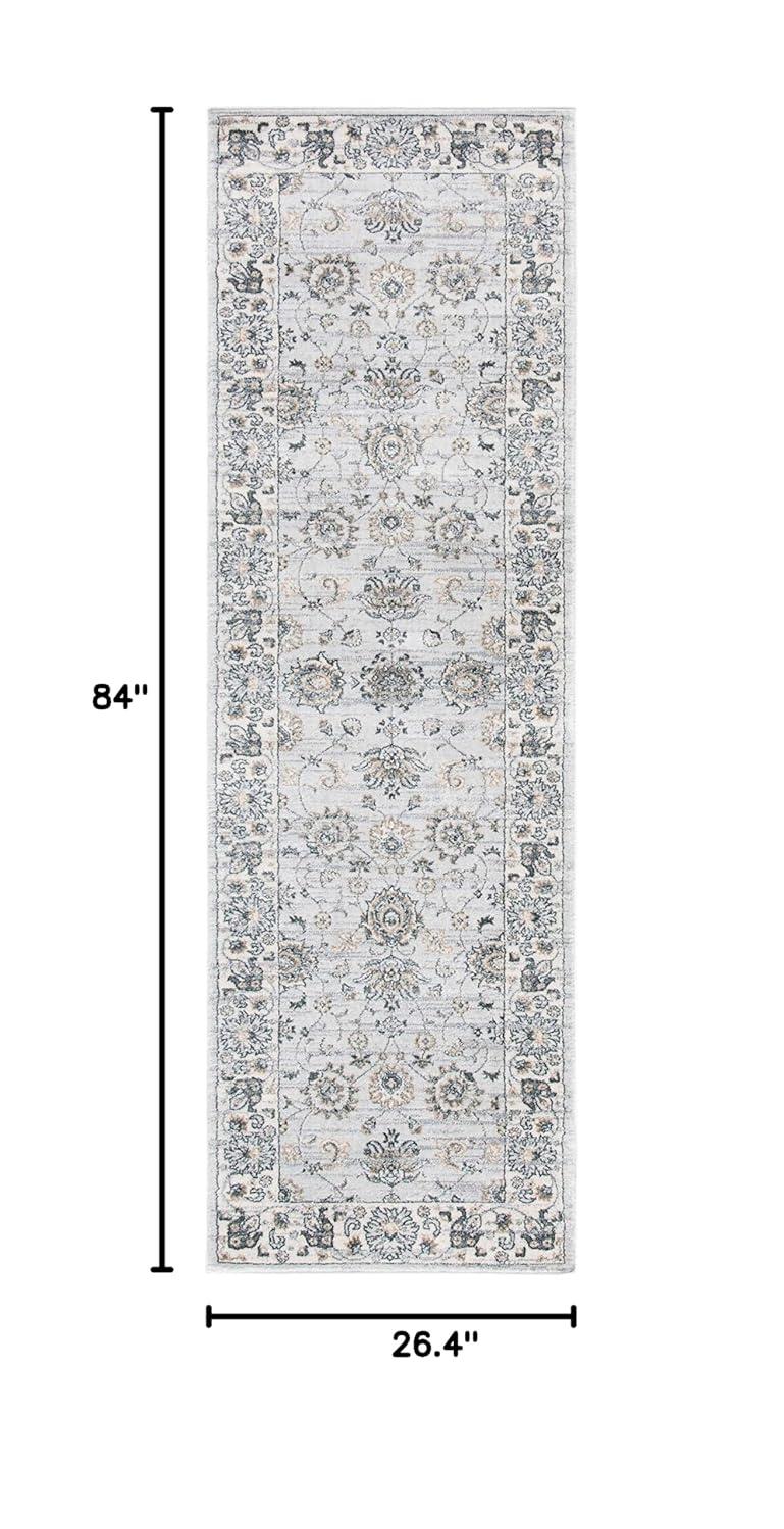 SAFAVIEH Isabella ISA940G Light Grey / Cream Rug