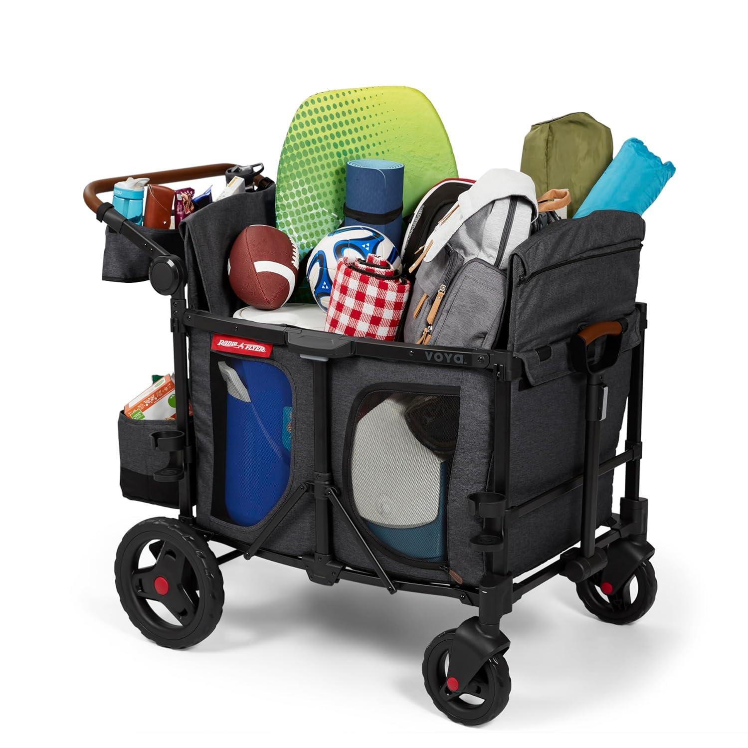 Radio Flyer Voya Quad XT Baby Stroller Wagon