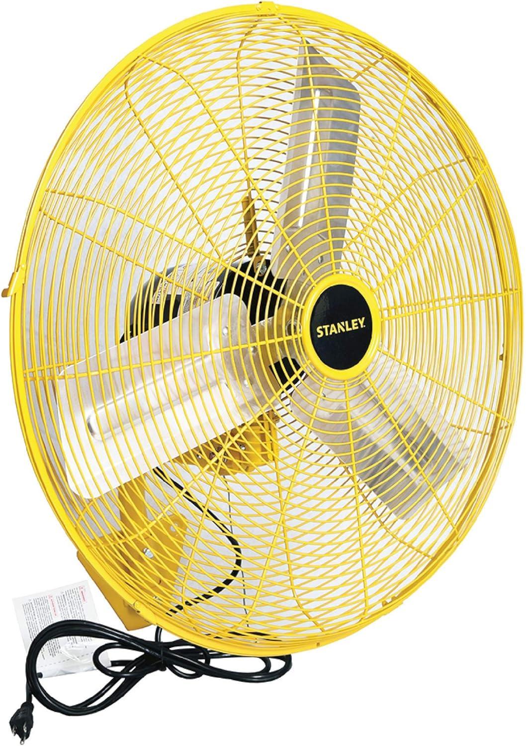 Stanley High-Velocity 24" Wall Mounted Fan