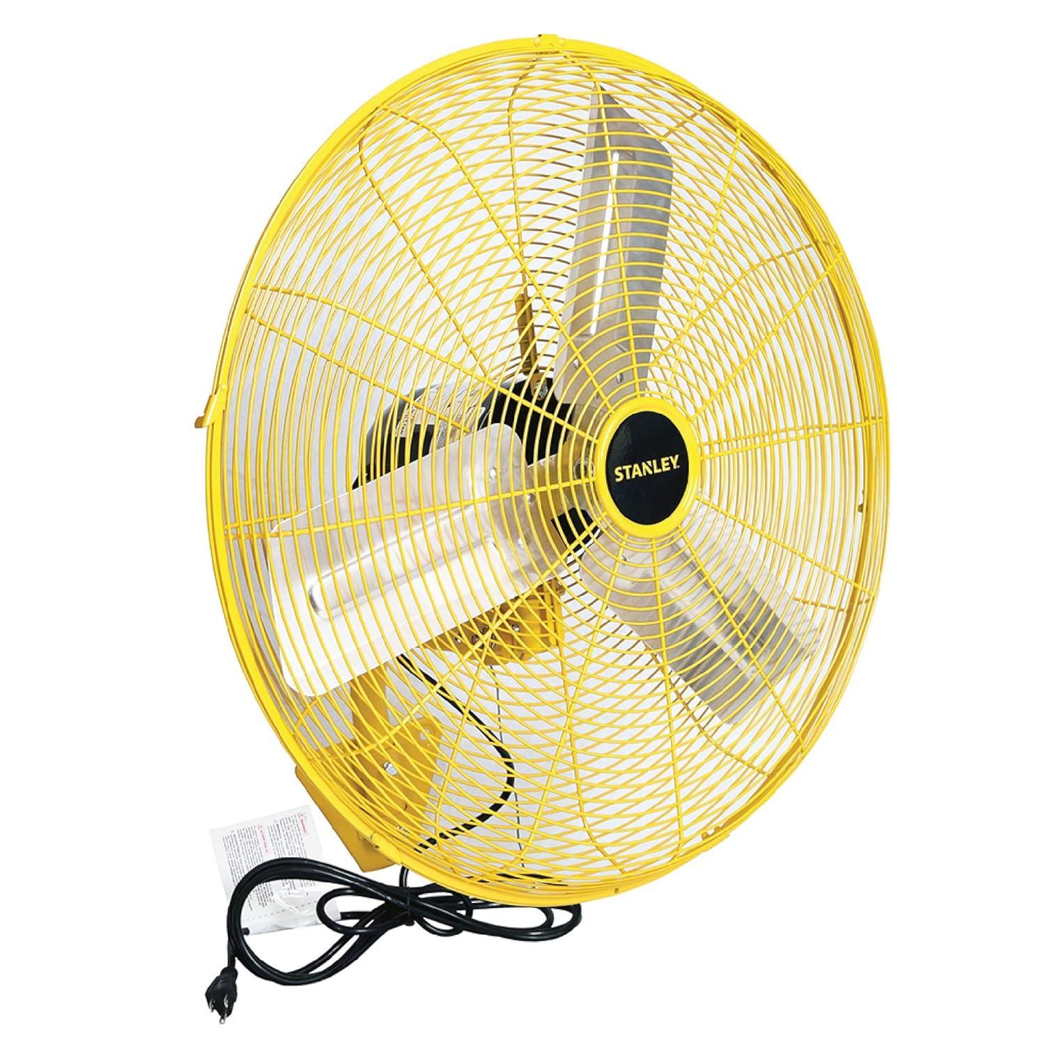 Stanley High-Velocity 24" Wall Mounted Fan