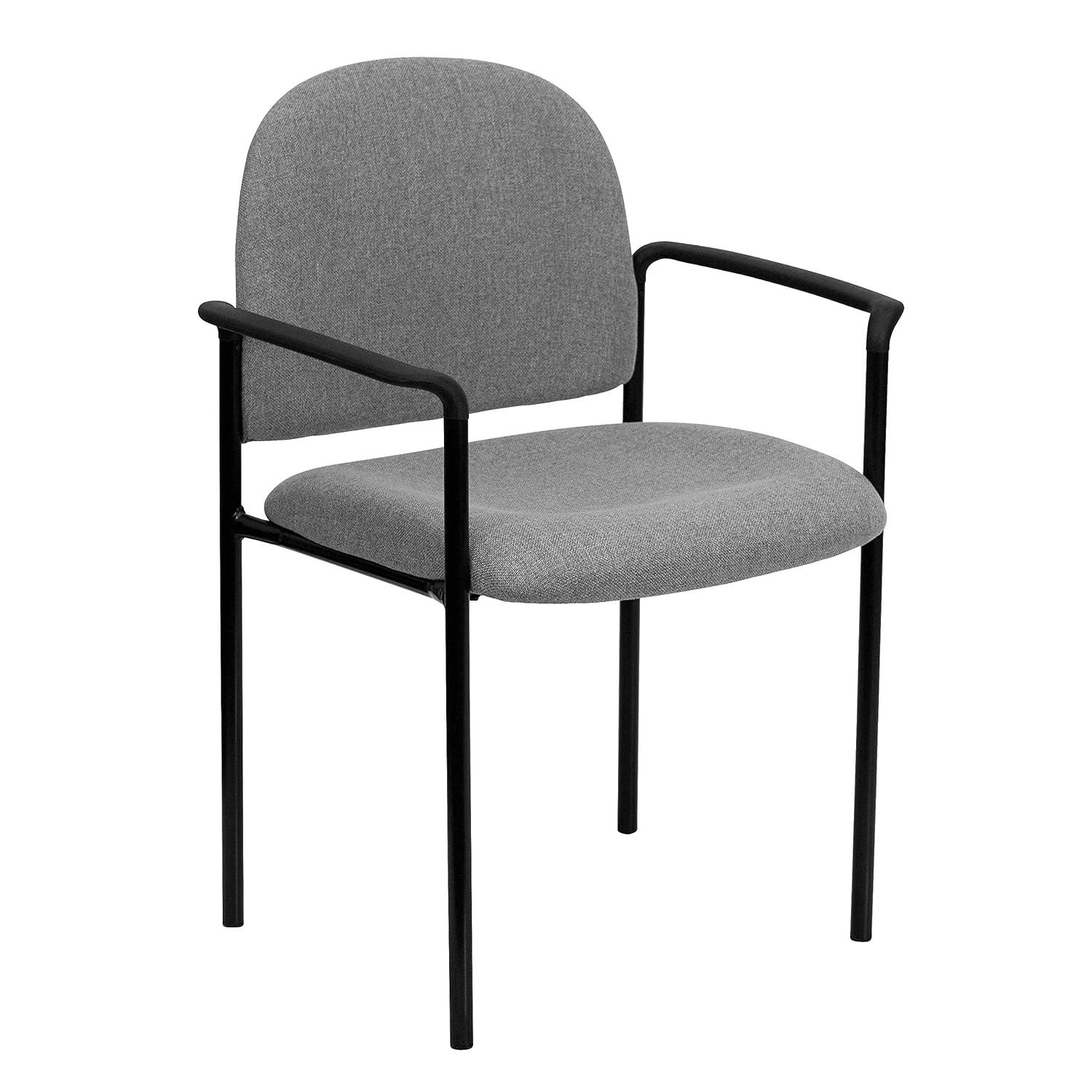Flash Furniture Prather Tania Comfort Vinyl Upholstered Stackable Side Reception Chair by Flash Furniture