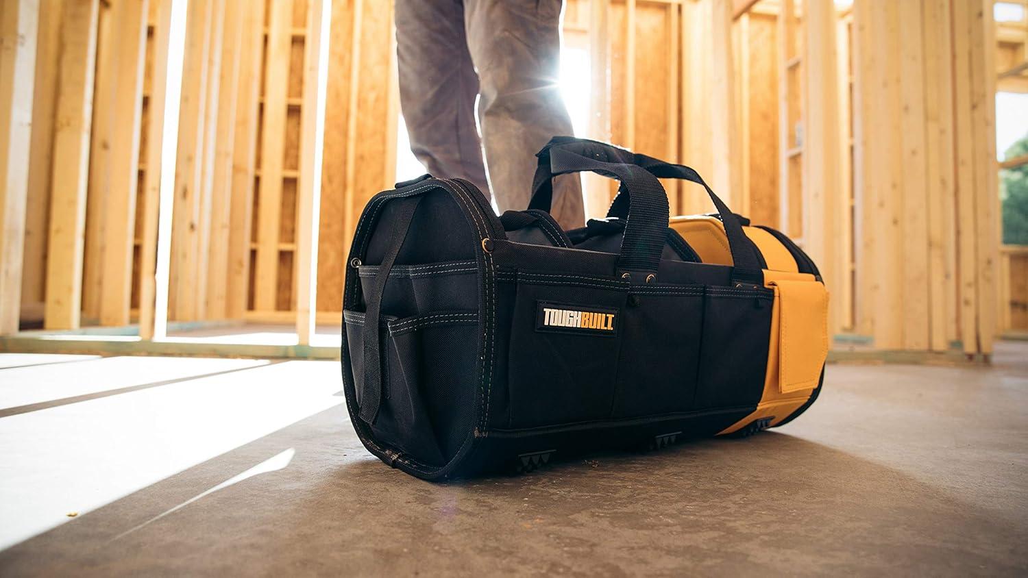 TOUGHBUILT TOU-81-18 18" Modular Tote, Black/Yellow