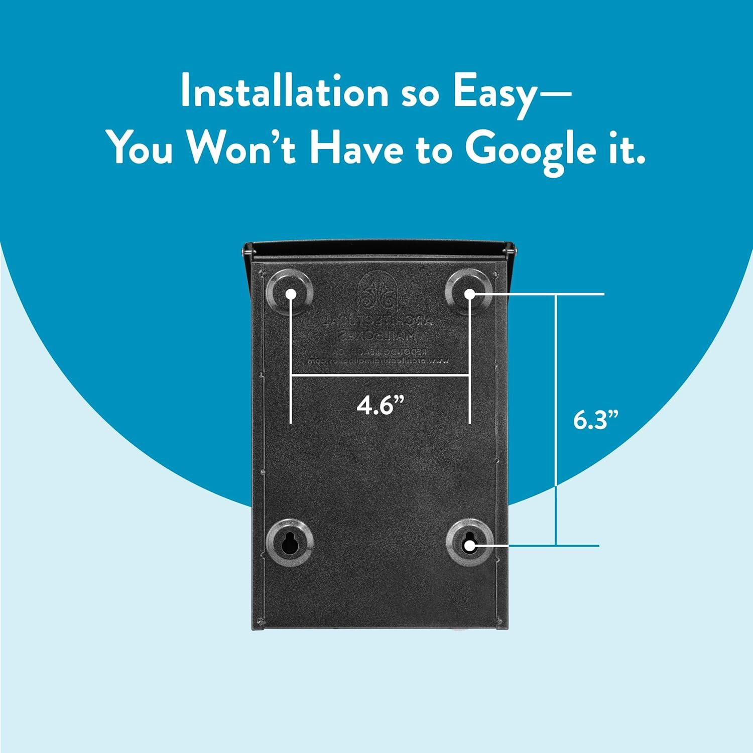 Architectural Mailboxes Marina Wall Mounted Mailbox