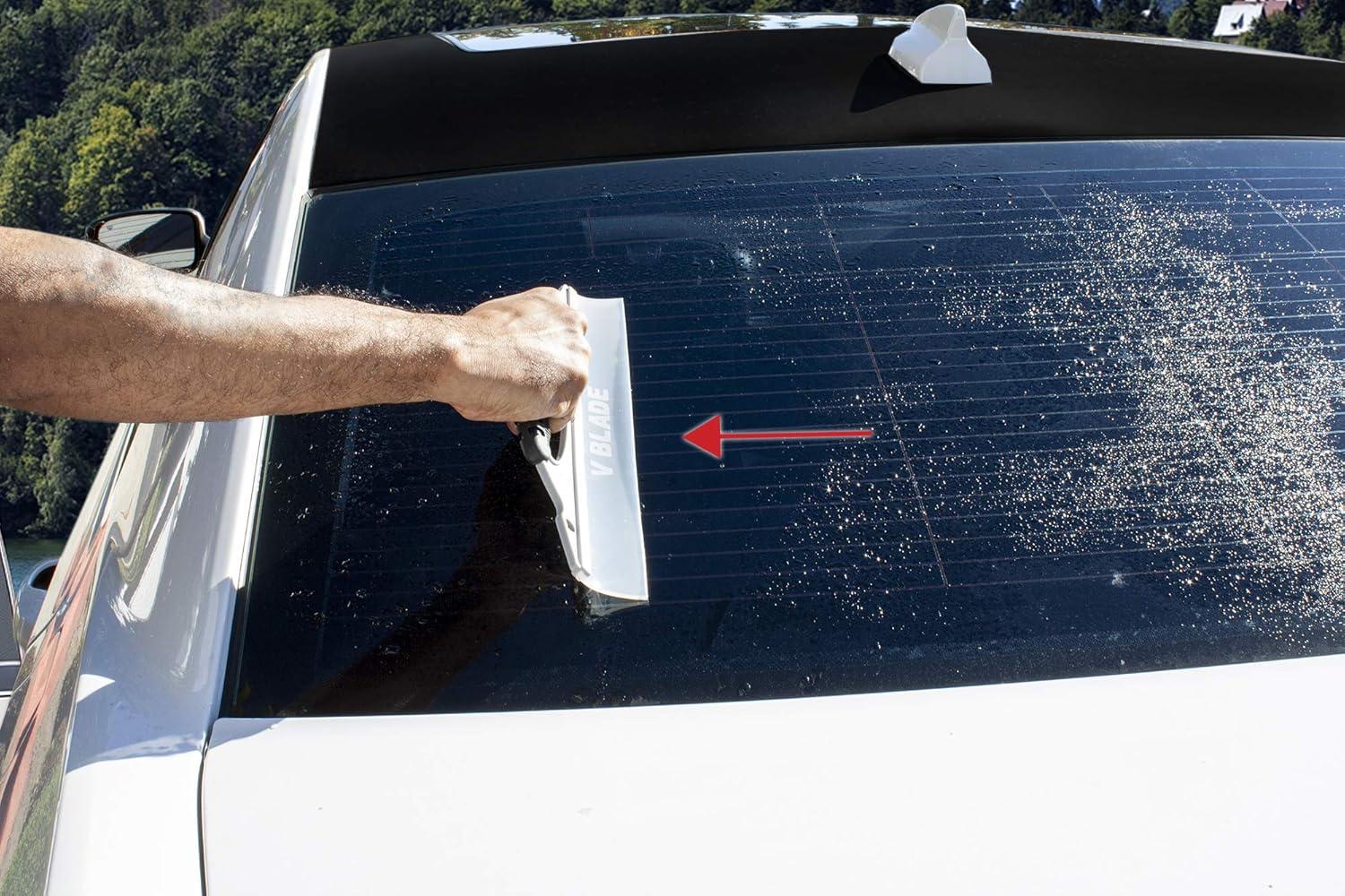 Silicone Squeegee Water Blade for Car and Glass, 12.25 Inches