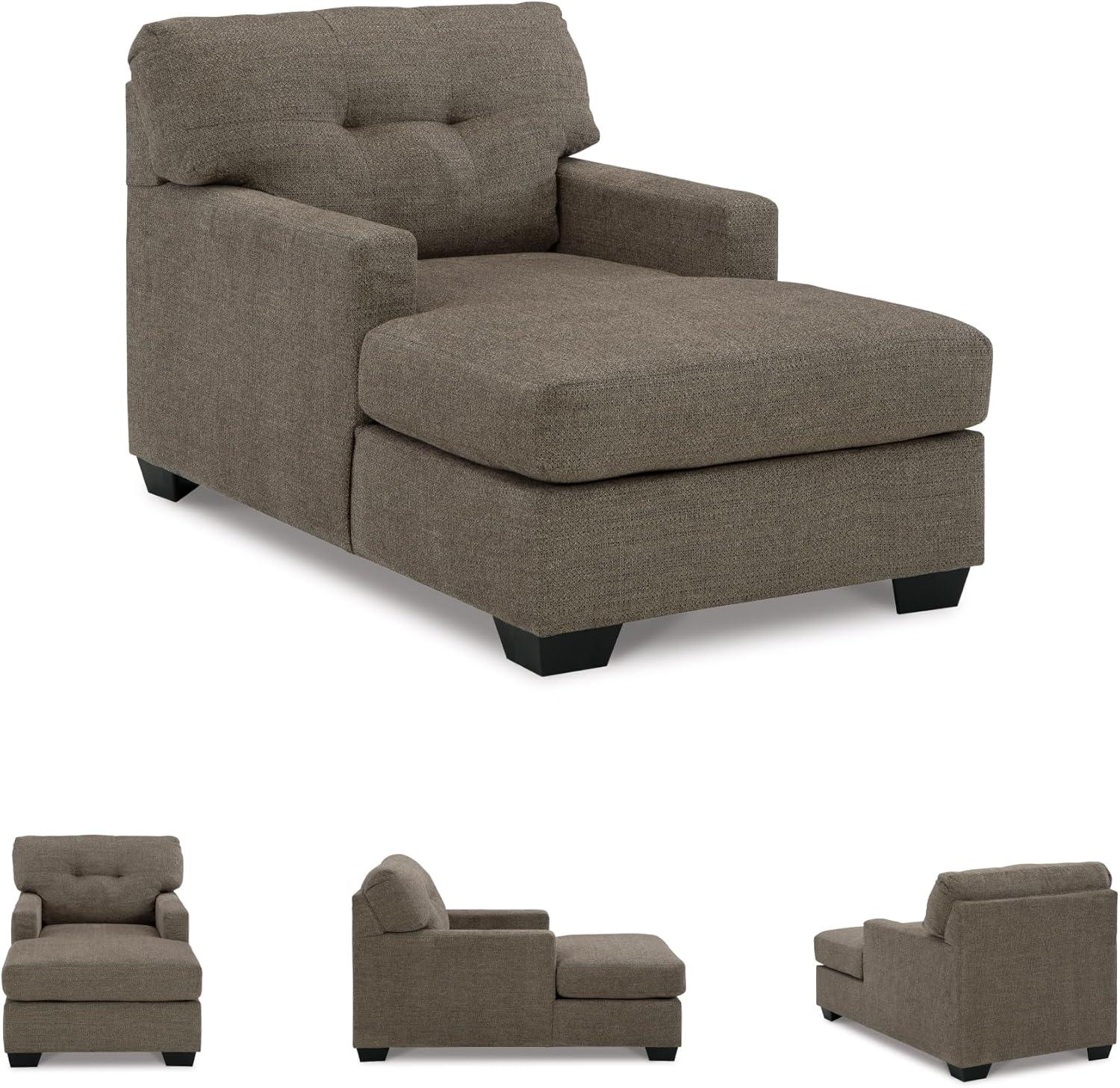 Signature Design by Ashley Mahoney Chocolate Chaise