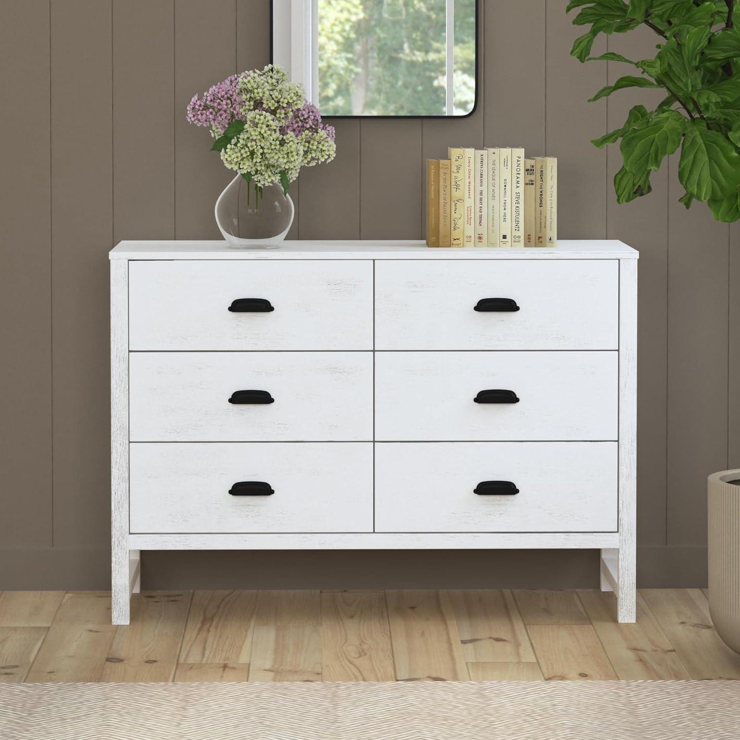 Fairway 6 Drawer Double Dresser