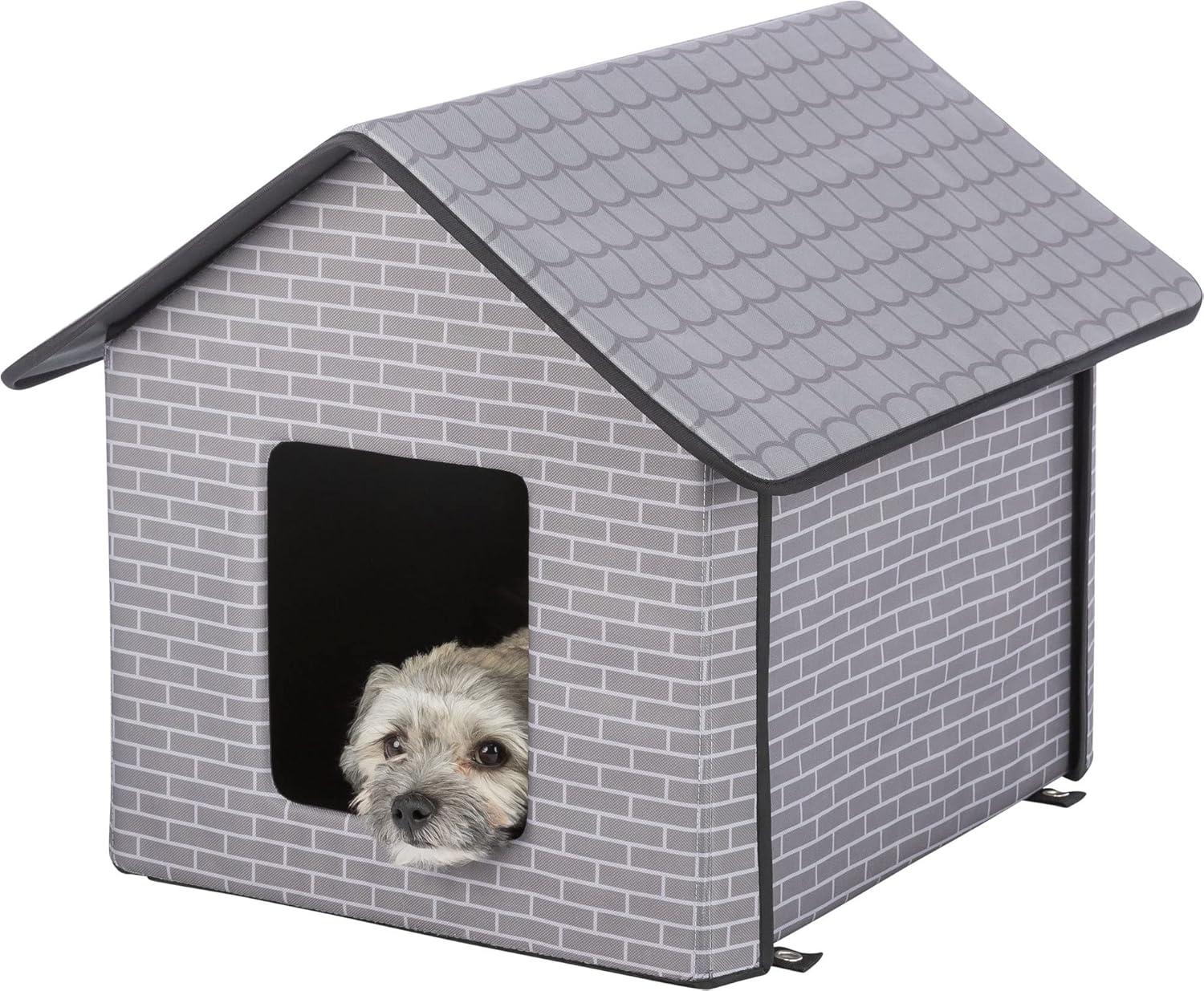 TRIXIE TRIXIE Insulated Outdoor Pet House, Waterproof Material, For Small Dogs and Cats, Feral Cats