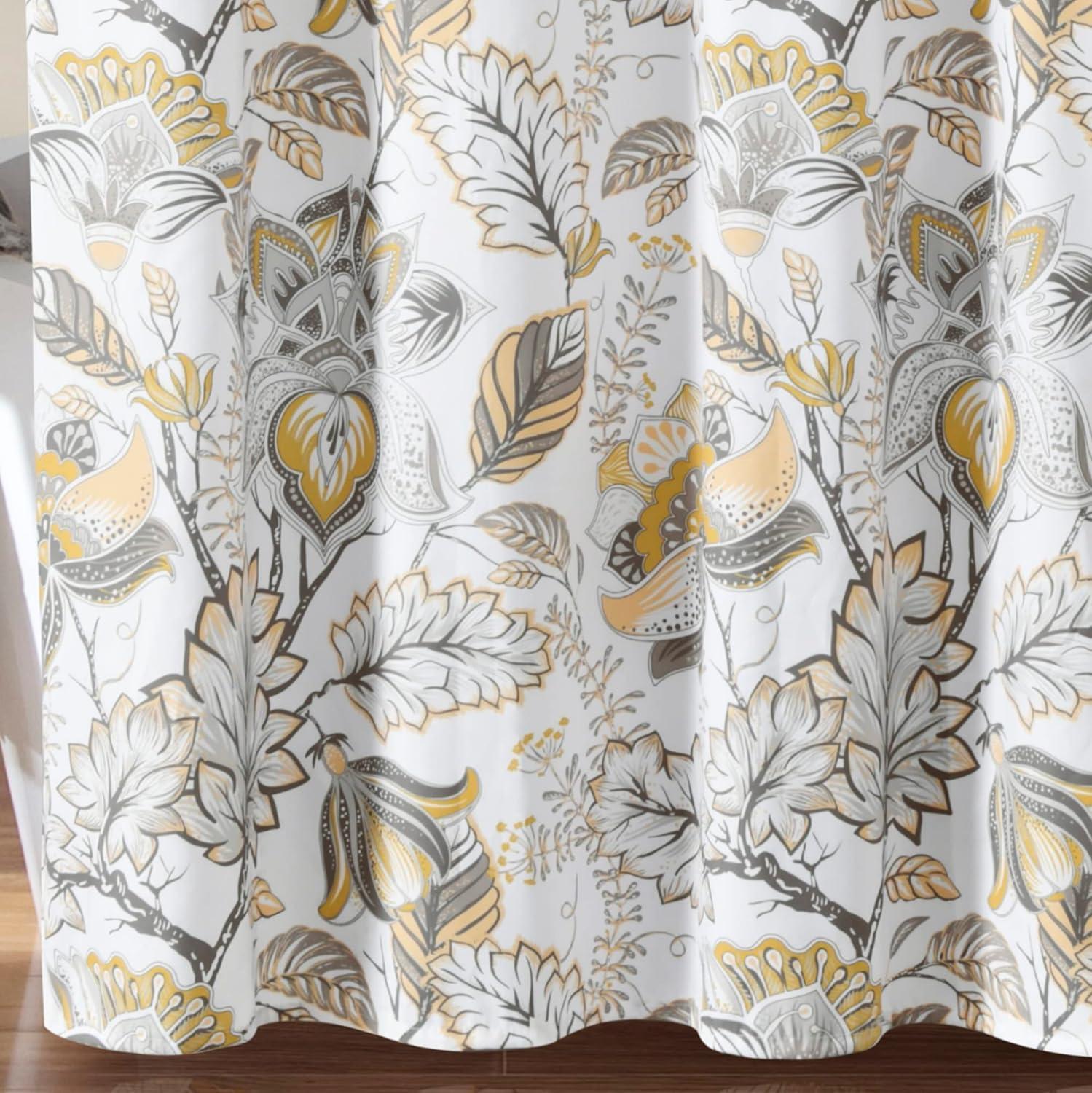 Lush Decor Floral Shower Curtain