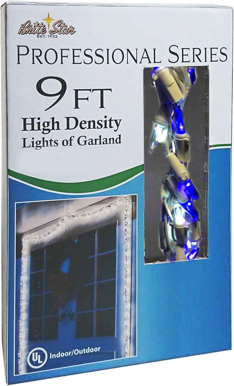 Brite Star Garland Lights, 11.6', Blue/Pure White