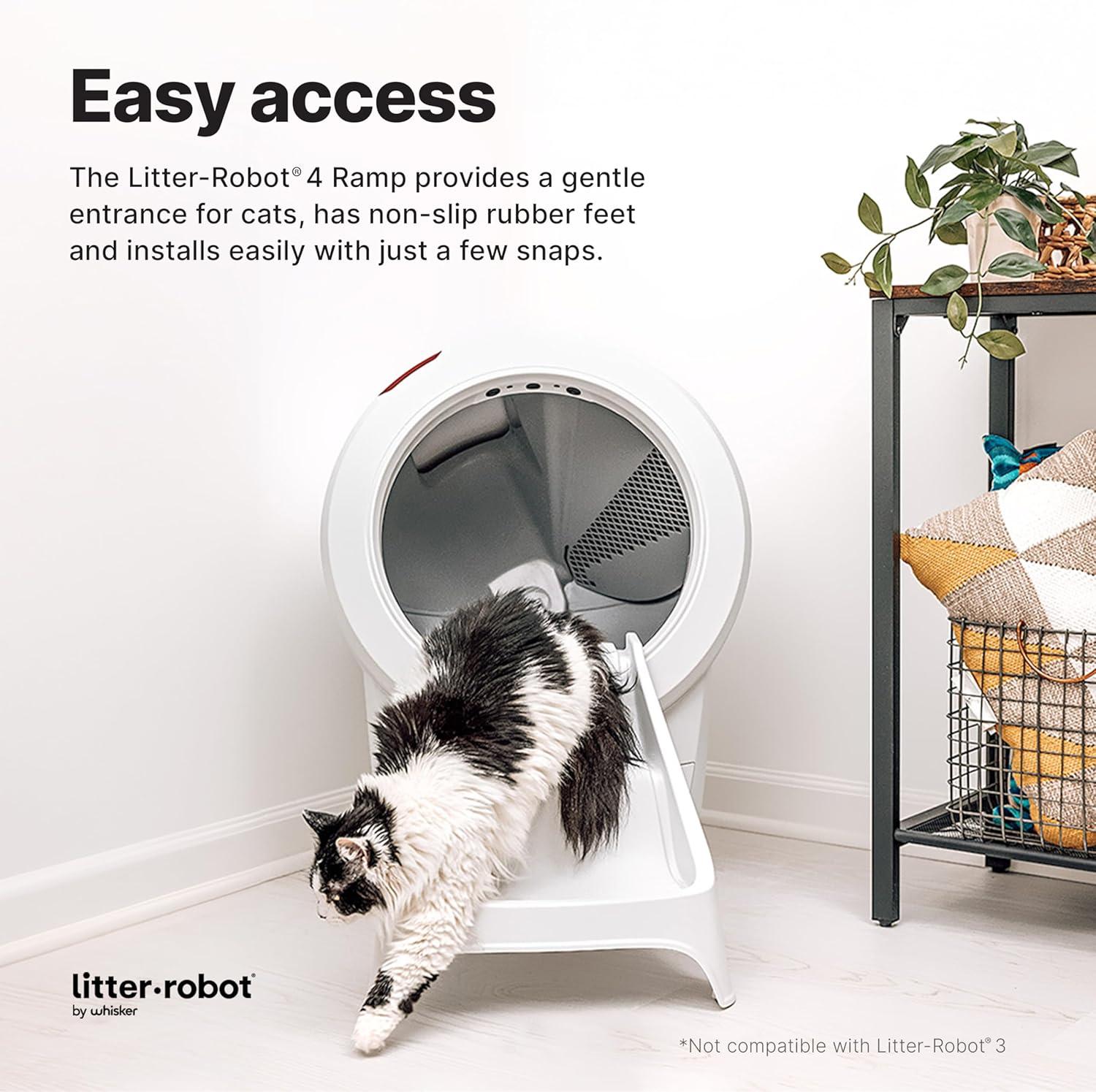 Whisker Litter-Robot 4 Ramp White