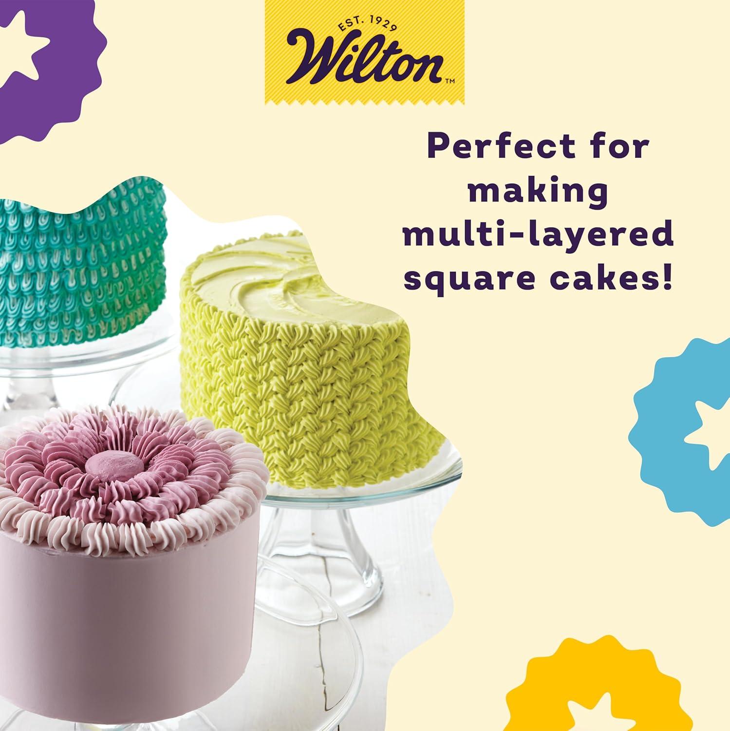 Wilton Aluminum 6-Inch Round Cake Pan Set, Multipack of 2