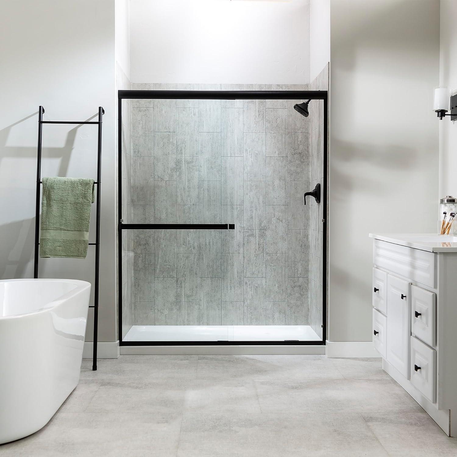 Palisade 32in x 60in x 78in Vinyl Shower Surround in Wind Gust