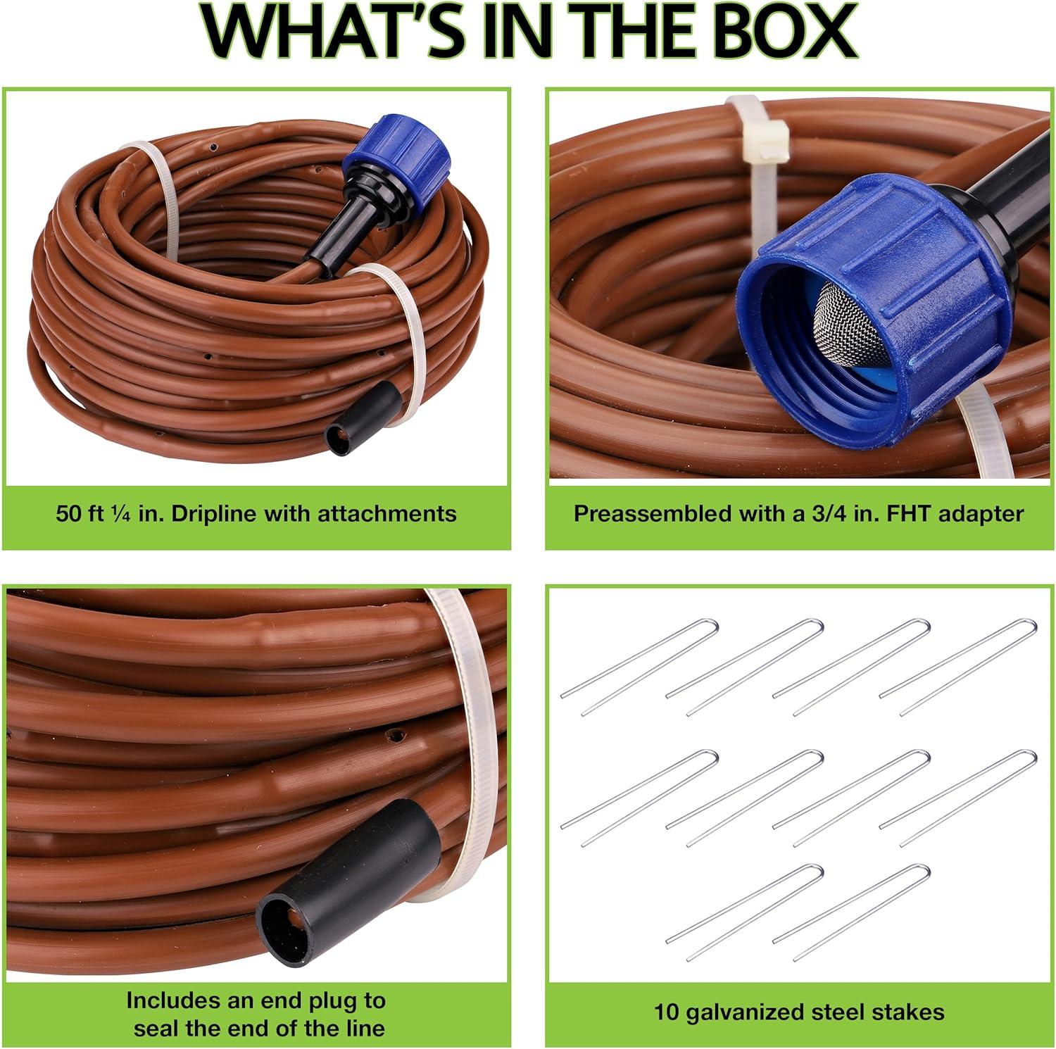 DRIP KIT GARDEN UPTO150' (Pack of 1)