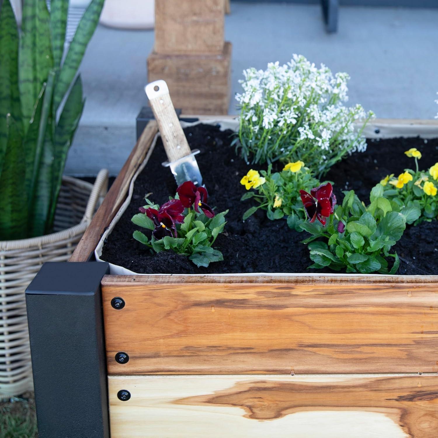 Wood Elevated Planter