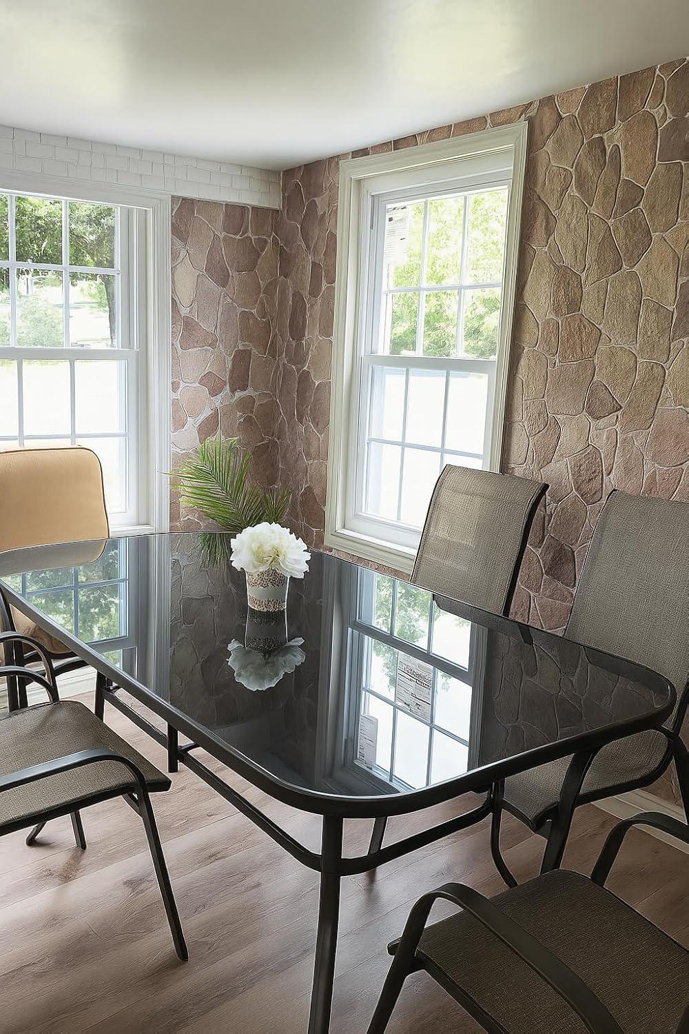 Adarrion Retro-Art 3D Wall Panels | Wild Stone | 38.7" x 25" | 33.59 sq.ft