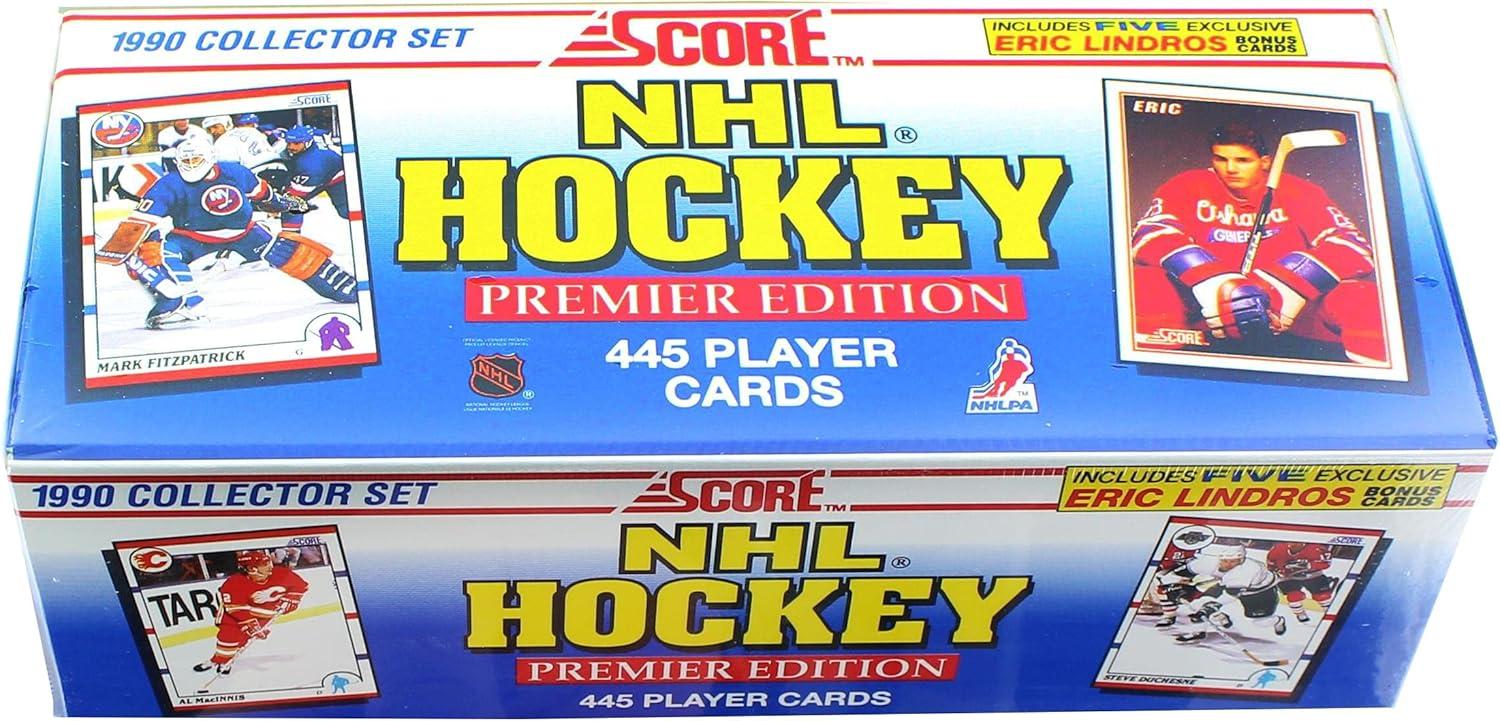 Score NHL 1990-91 Score Hockey Factory Set | 445 Cards