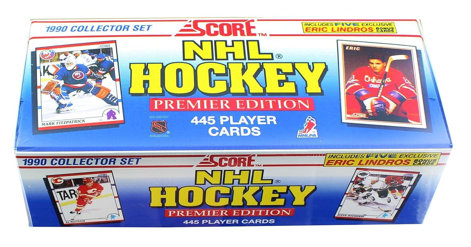 Score NHL 1990-91 Score Hockey Factory Set | 445 Cards