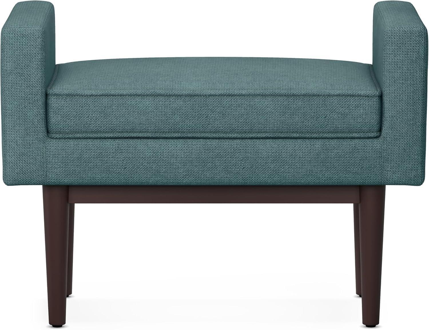 Scott Linen Fabric Upholstered Bench