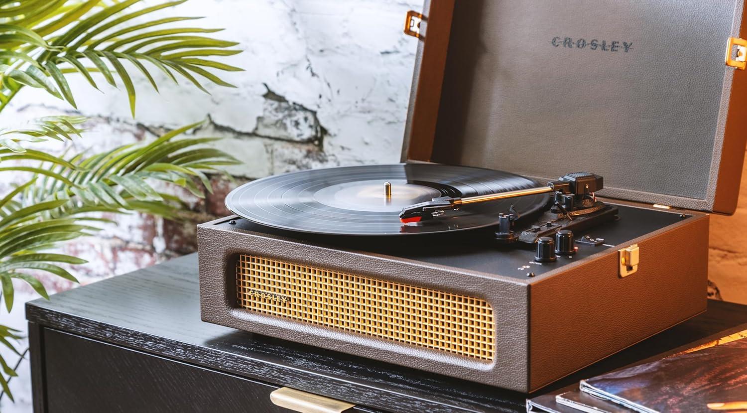 Crosley Voyager Record Player - Cocoa