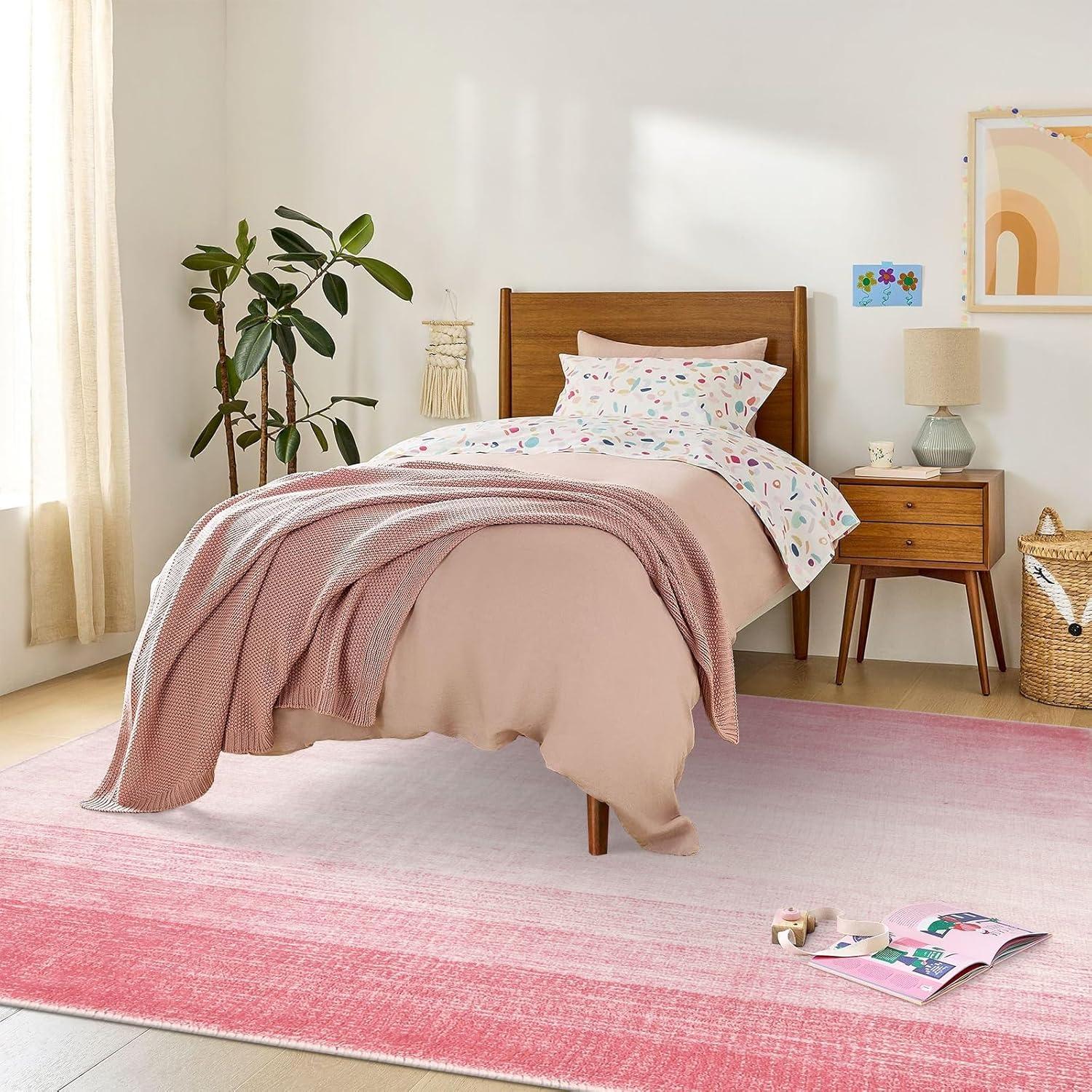 Nourison Essentials Rose Area Rug