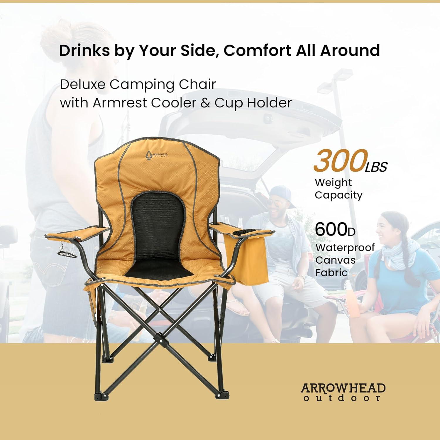 ARROWHEAD Outdoor Folding Camping Chair