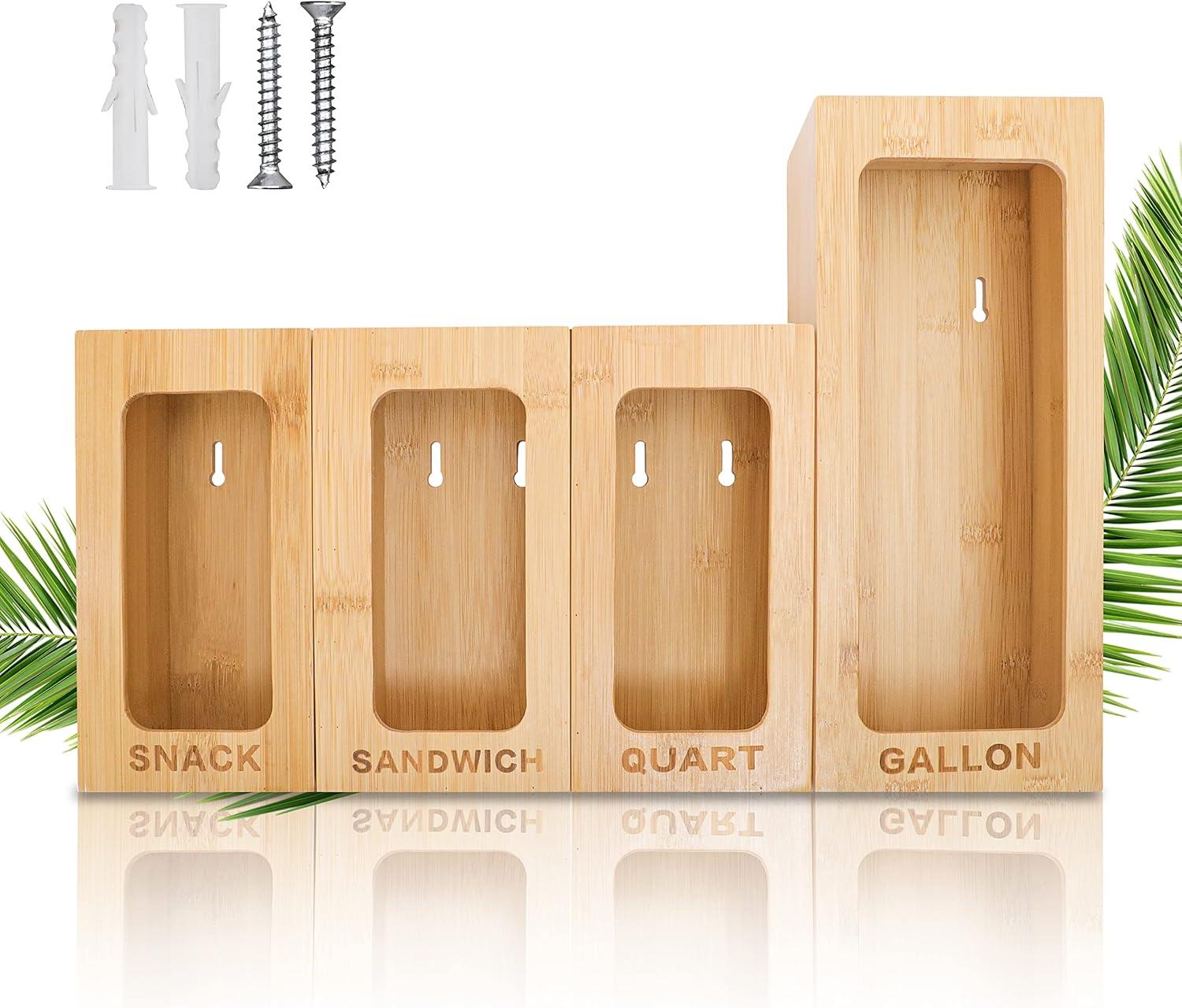 Palm Naki Storage Bag Organizer & Bag Holder for Kitchen Plastic Bag Storage