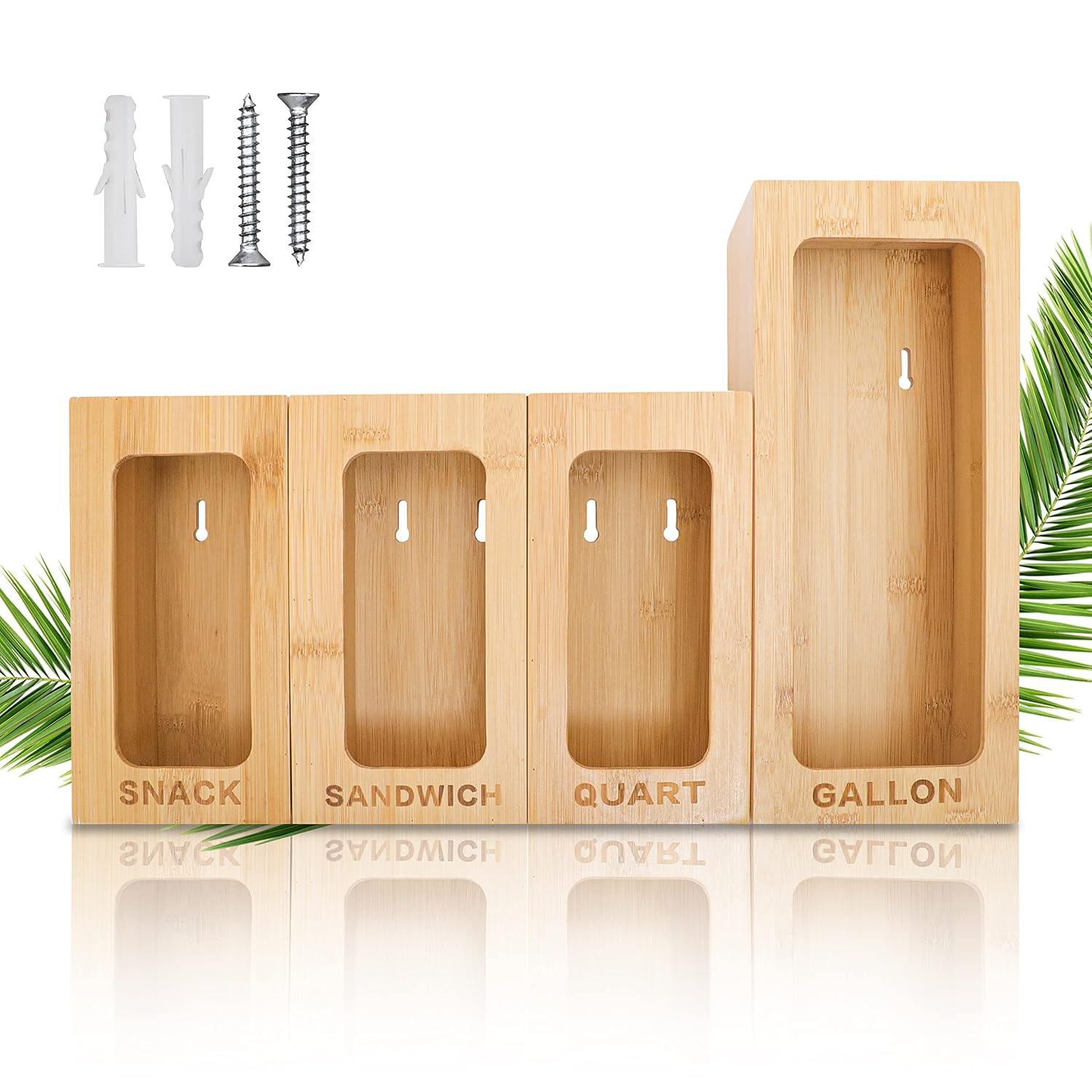 Palm Naki Storage Bag Organizer & Bag Holder for Kitchen Plastic Bag Storage