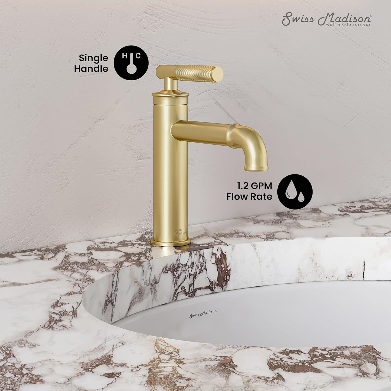 Avallon Single Hole, Single-Handle Sleek, Bathroom Faucet