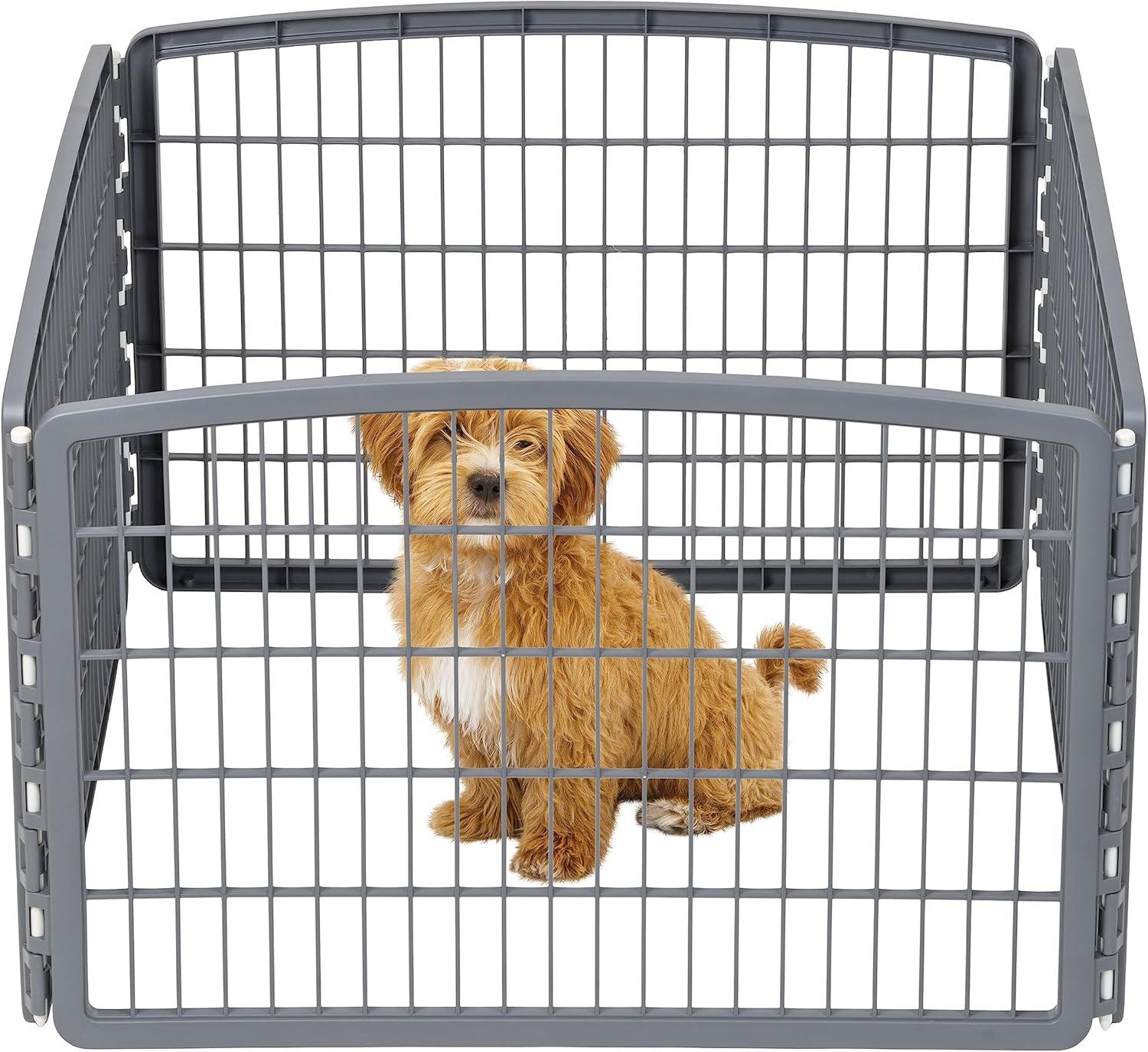 IRIS USA, Inc. 24'' H 4 Panel Plastic Exercise Pen