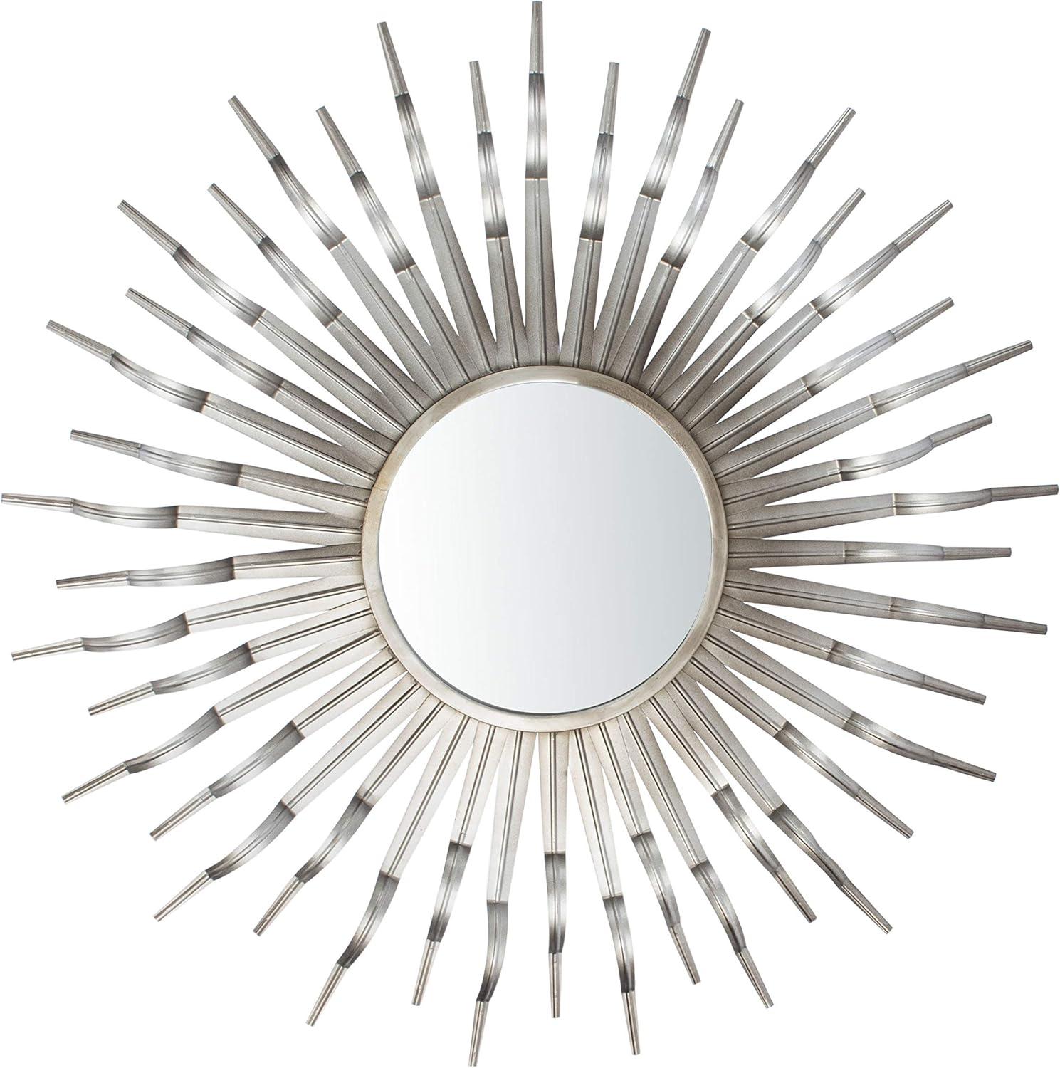 Naya Sunburst Mirror - Gunmetal  - Safavieh