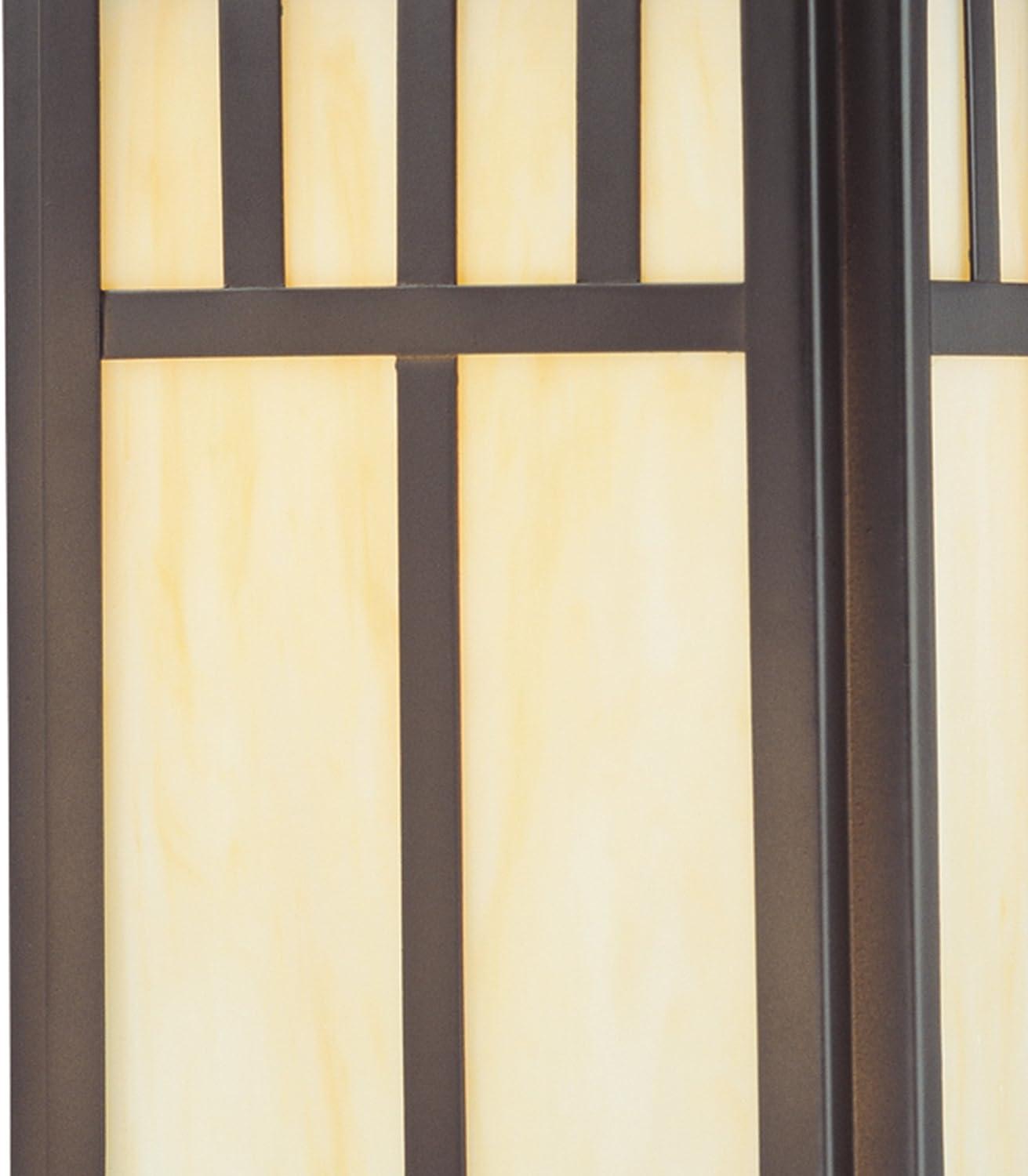 Burnham One Light Outdoor Wall Lantern, Oil Rubbed Bronze