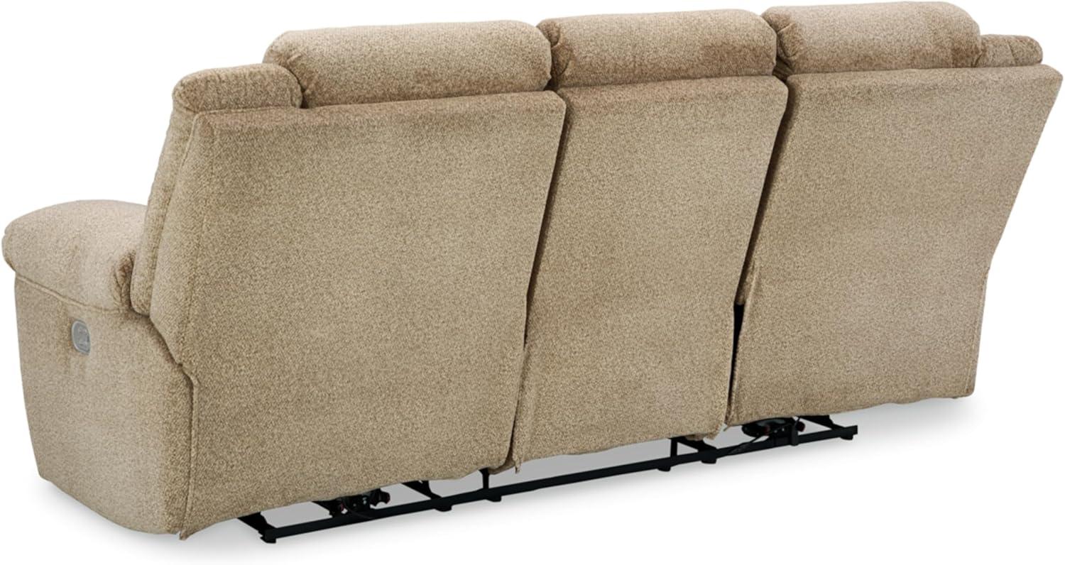 Ashley Furniture Tip-Off Wheat Power Reclining Sofa