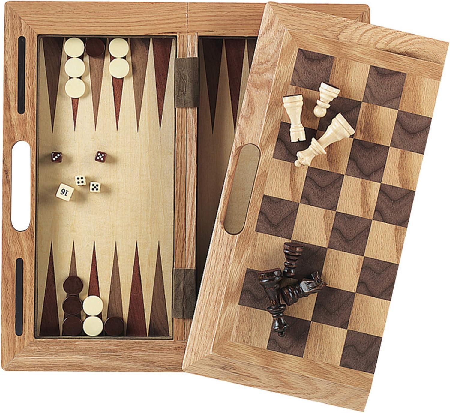 Phantoscope Classics Dutchman 3-In-1 Combo Folding Board Game Set