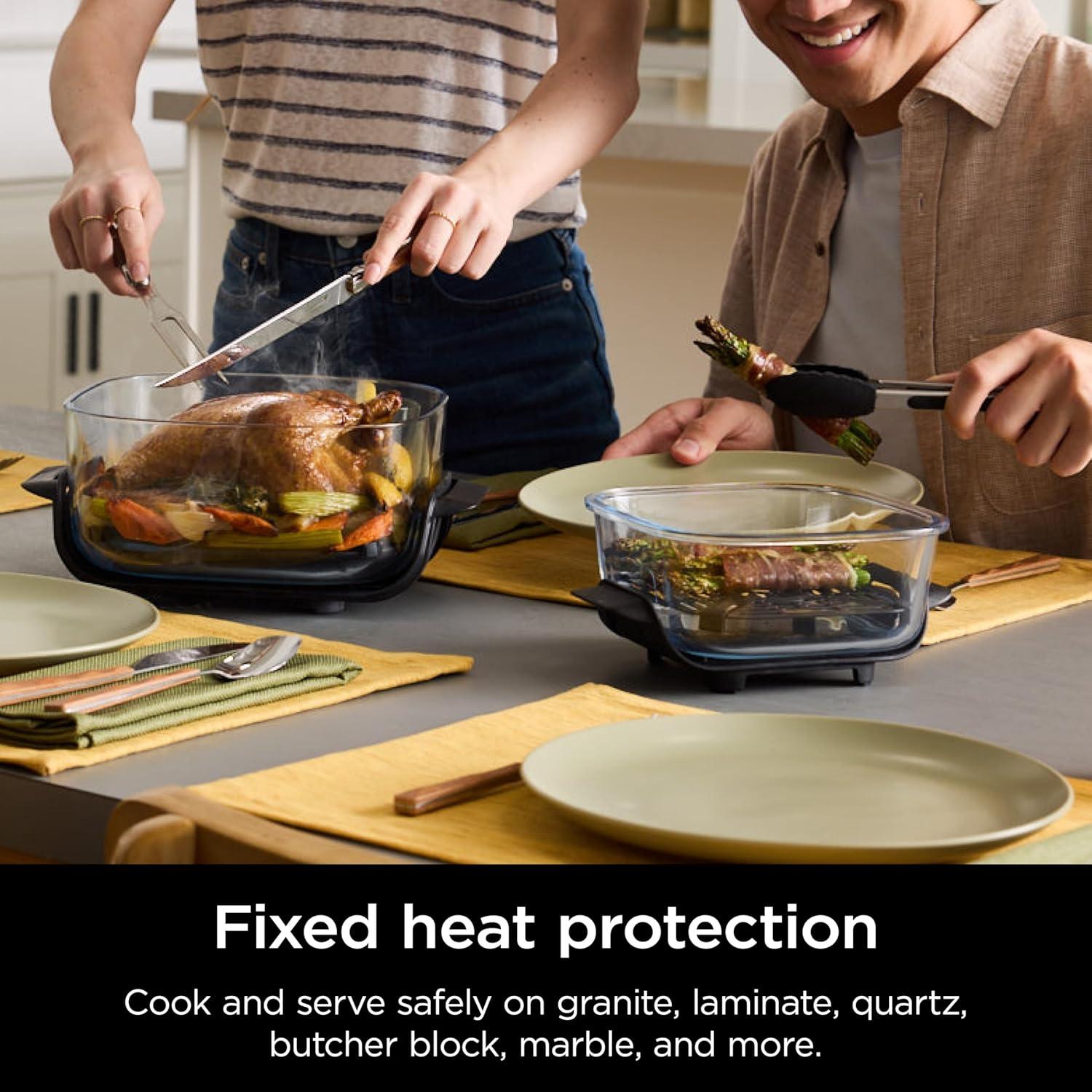 Ninja Ninja Crispi 4-in-1 Portable Glass Air Fryer Cooking System