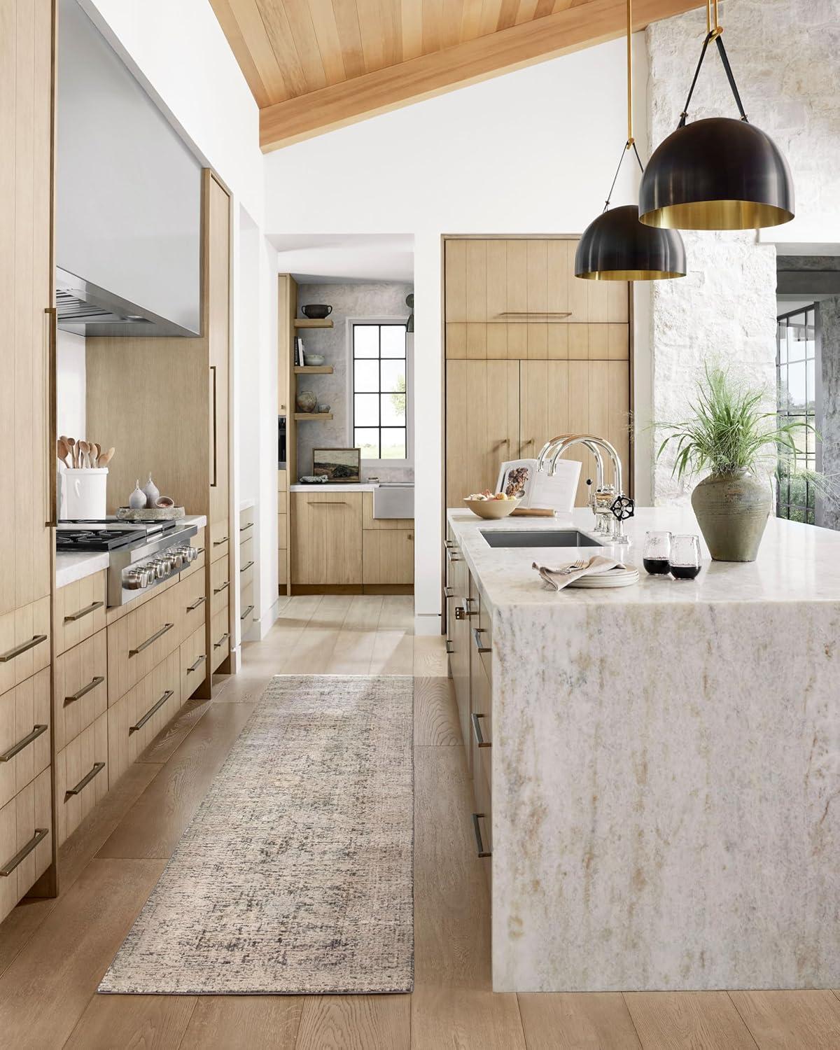 Amber Lewis x Loloi Alie Charcoal / Beige Area Rug