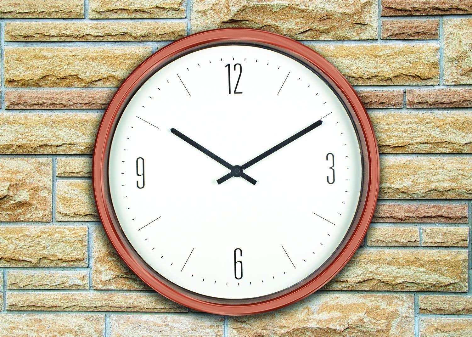 Poolmaster 16" Bronze Contemporary Clock