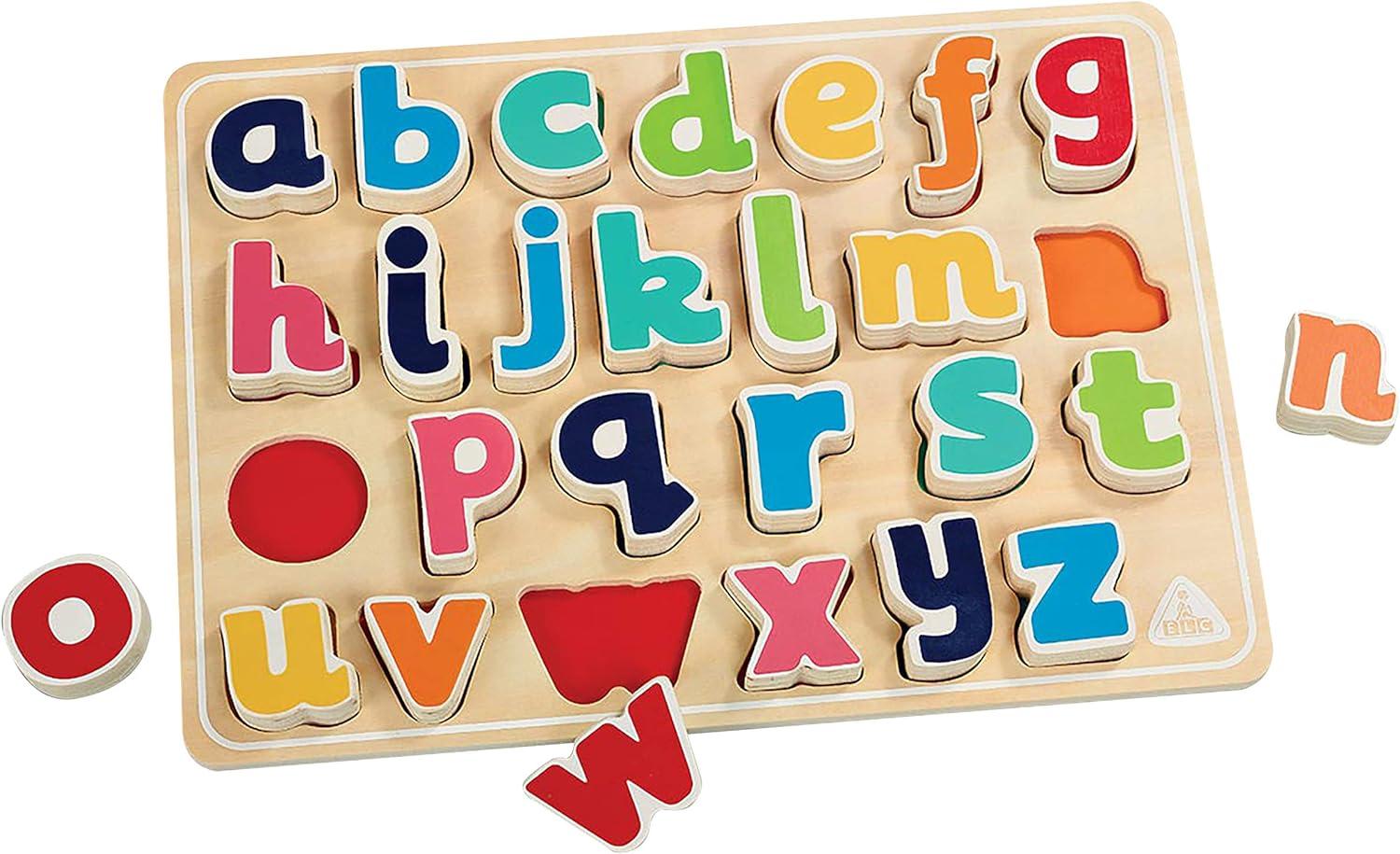 Early Learning Centre Alphabet Puzzle, Develops Hand Eye Coordination, Problem Solving, Learning to Read, Kids Toys for Ages 18 Month,  Exclusive