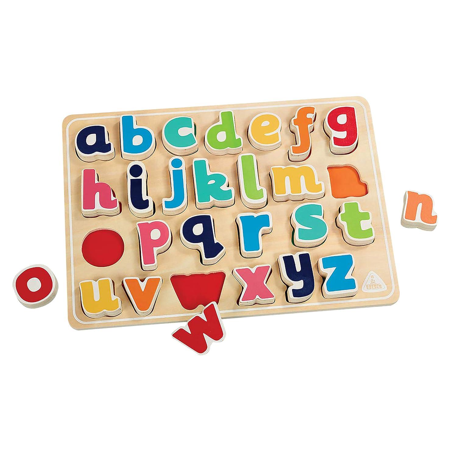 Early Learning Centre Alphabet Puzzle, Develops Hand Eye Coordination, Problem Solving, Learning to Read, Kids Toys for Ages 18 Month,  Exclusive