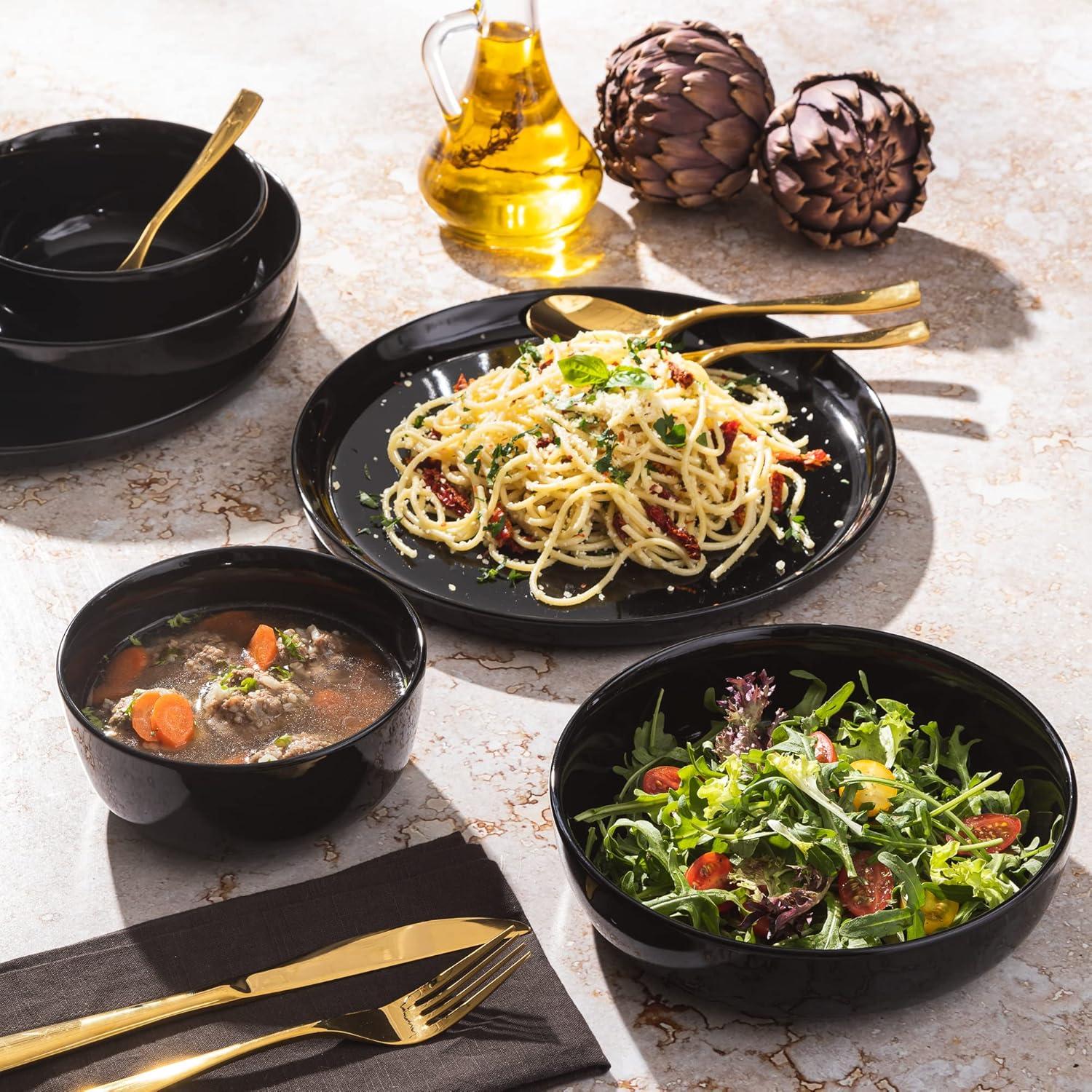 Gibson Gibson Home Oslo 12-Piece Dinnerware Set