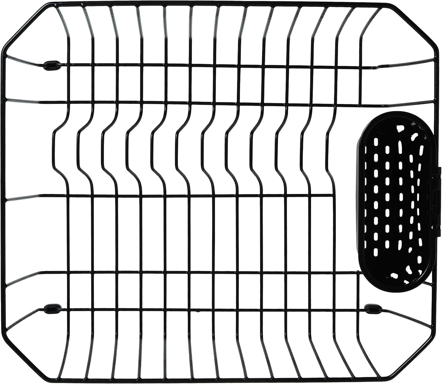 Panacea Steel Small Black Dish Drainer