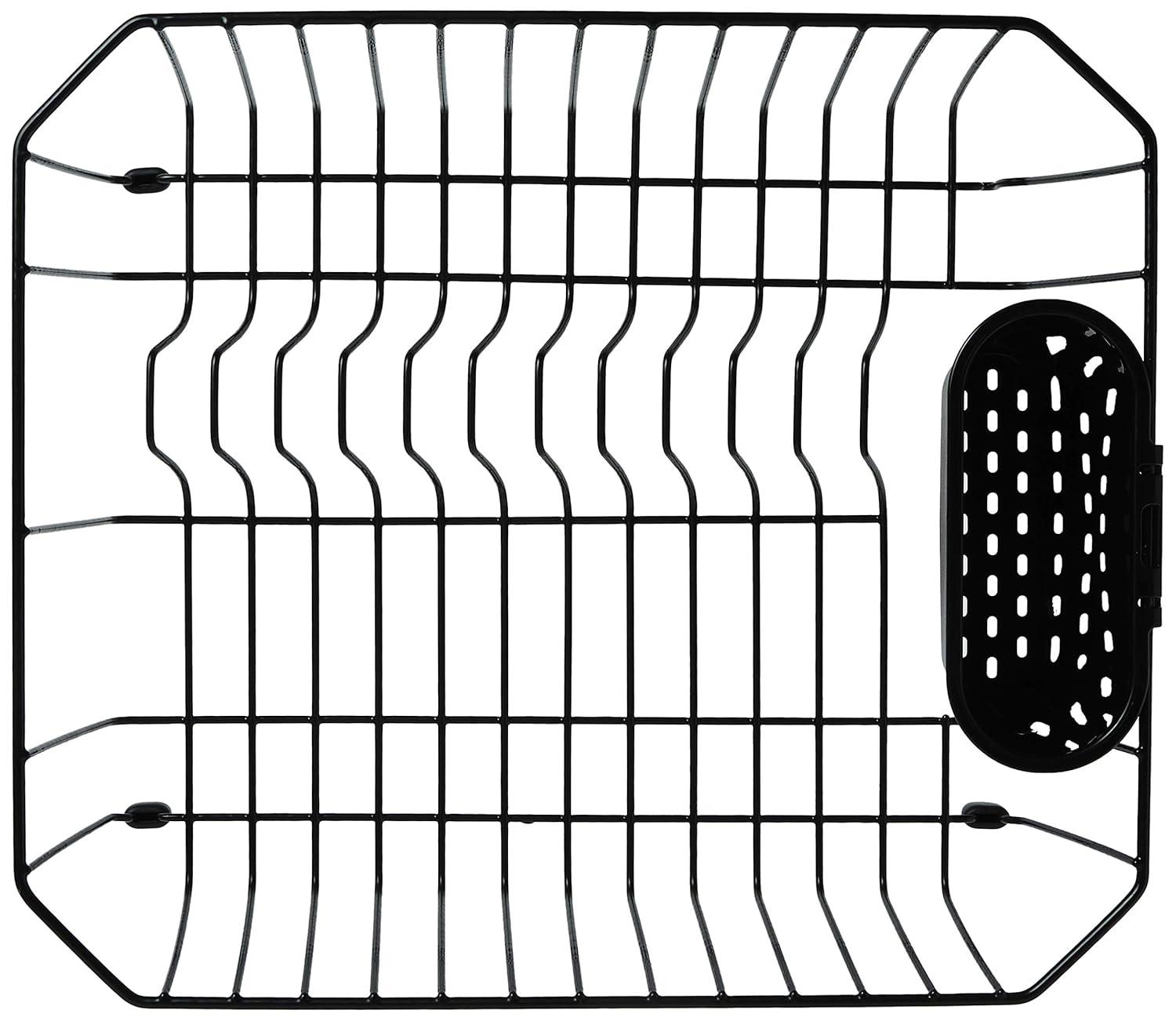 Panacea Steel Small Black Dish Drainer